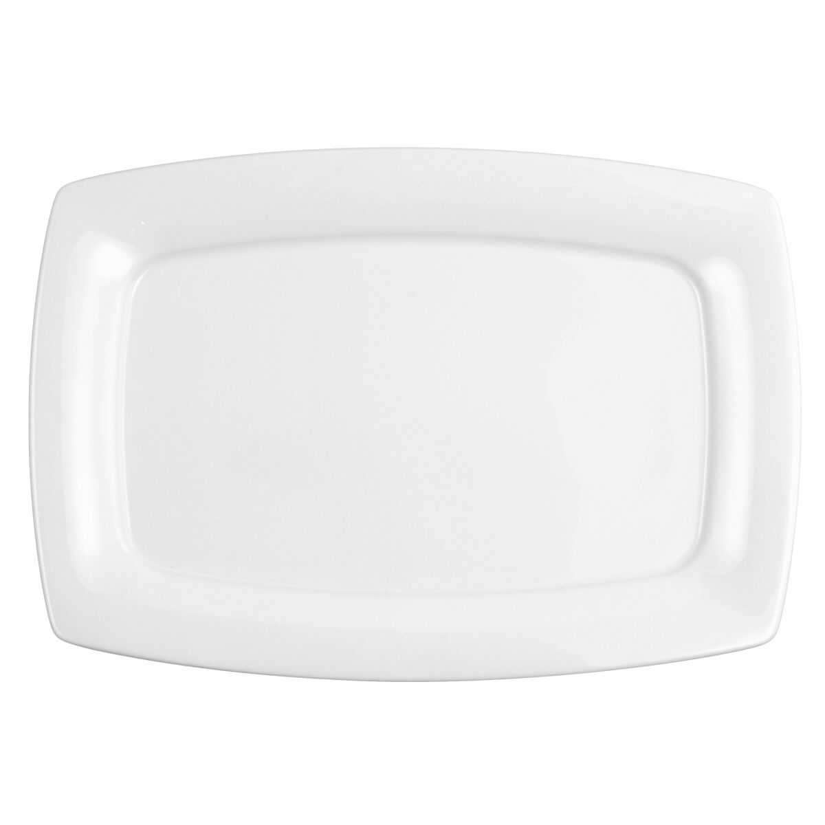 (6 Stück) SELTMANN WEIDEN | Gourmetteller - eckig - 355x245mm - Weiß/Uni