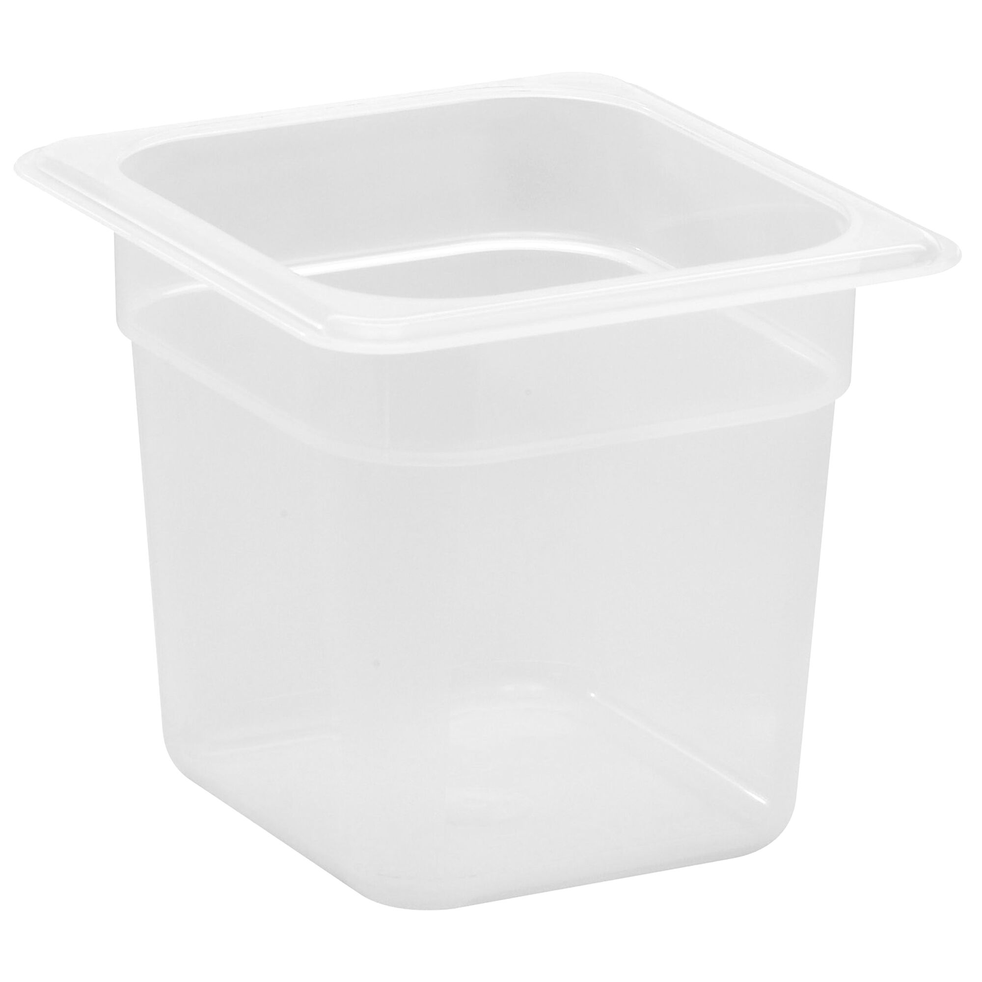 (6 pieces) CAMBRO | Gastronorm Container - 1/6 - Polypropylene - Translucent - 150mm