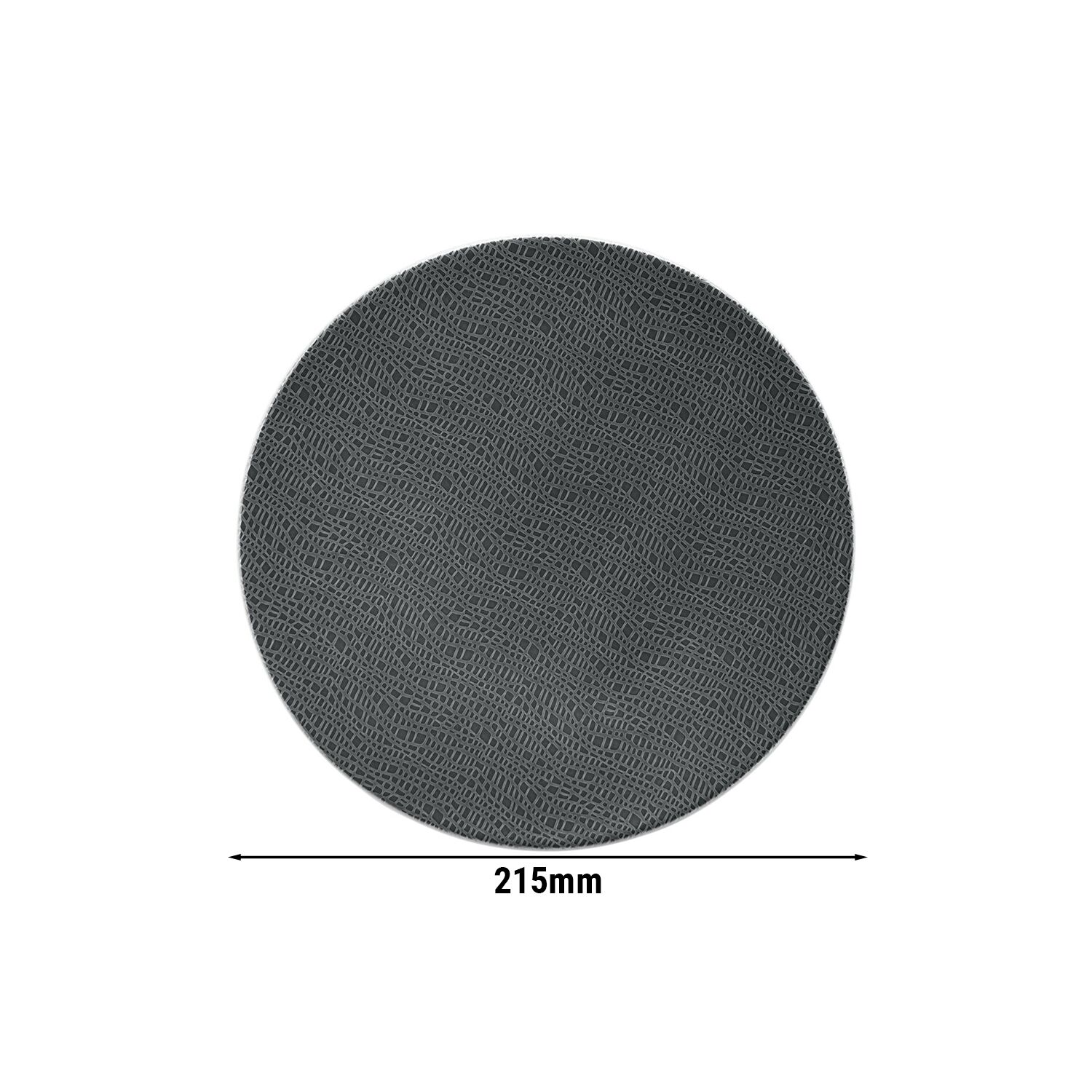 (6 pièces) SELTMANN WEIDEN | Assiette coupe – plate – Ø 215 mm – Anthracite
