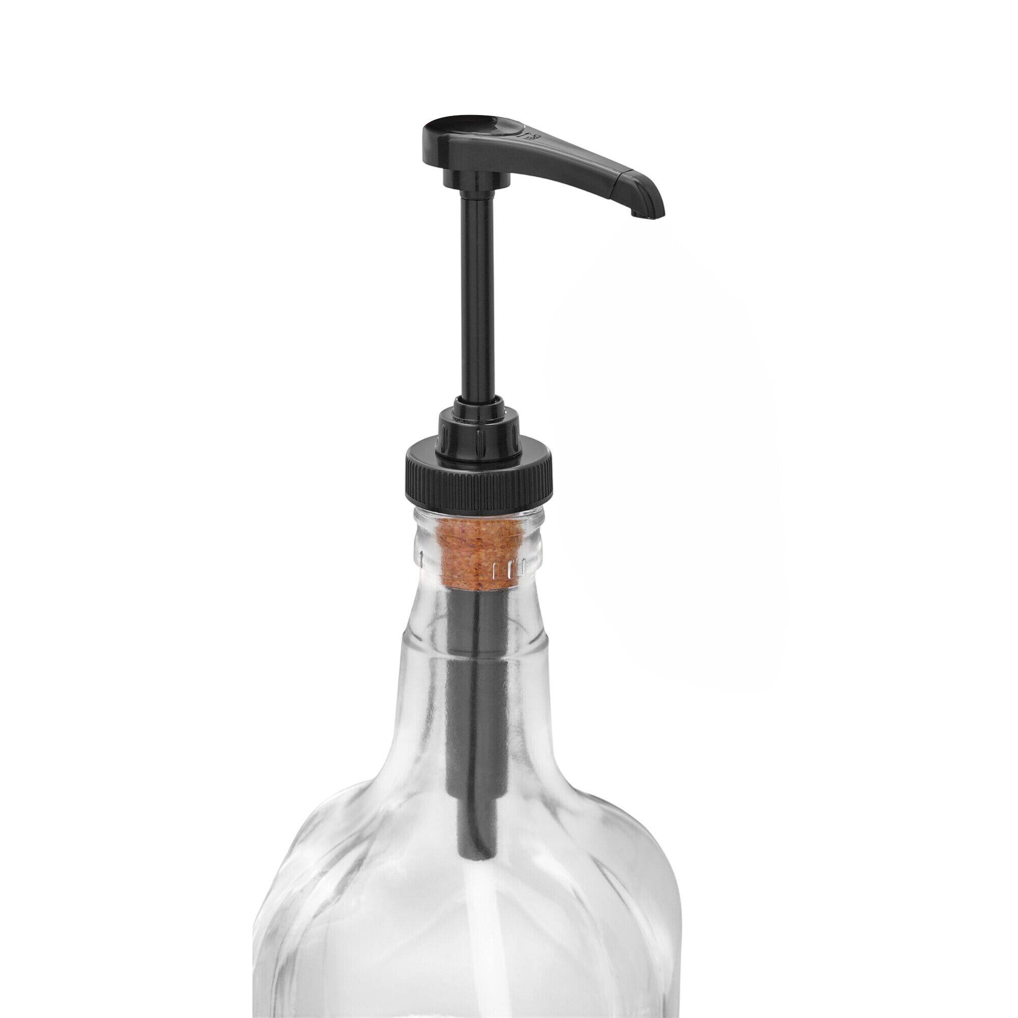 (6 pièces) FUCHS | pompe doseuse 2cl pour boissons alcoolisées - pour bouteilles de 3 à 4,5 litres