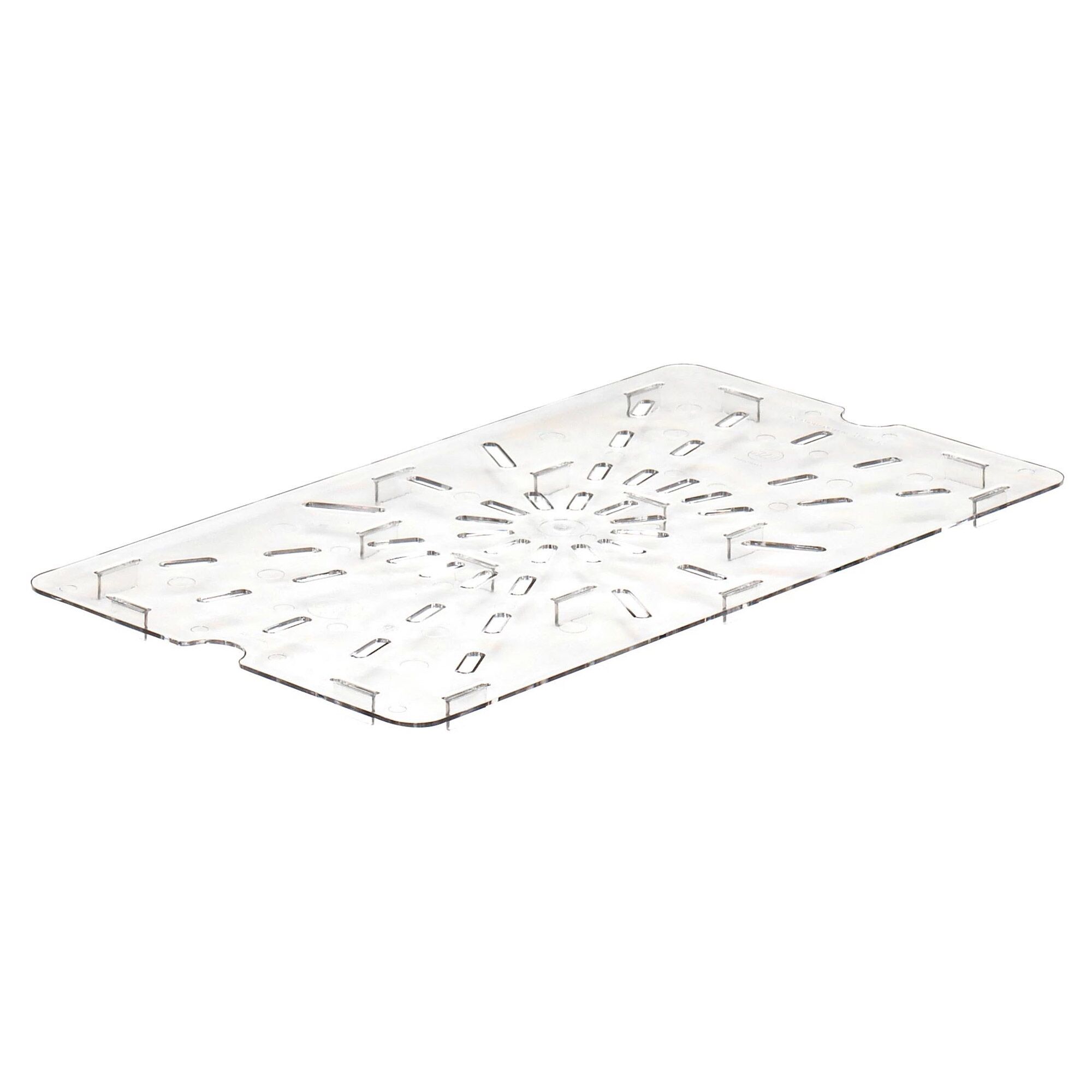 (6 pieces) CAMBRO | Commercial Camview® GN 1/1 – Clear – BPA-Free – Dishwasher Safe – Drain Shelf