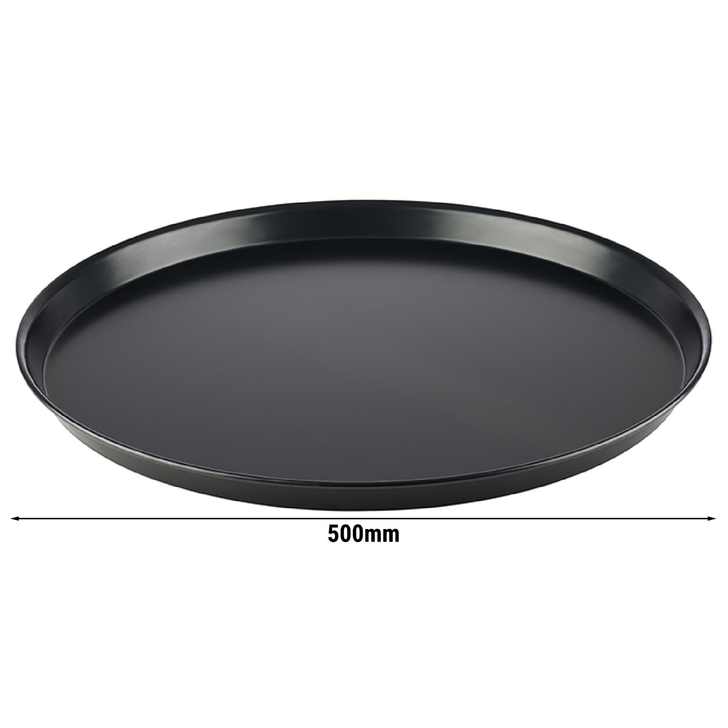 (10 pcs) Pizza Pan - Blue Steel - Ø 500mm - Height: 30mm