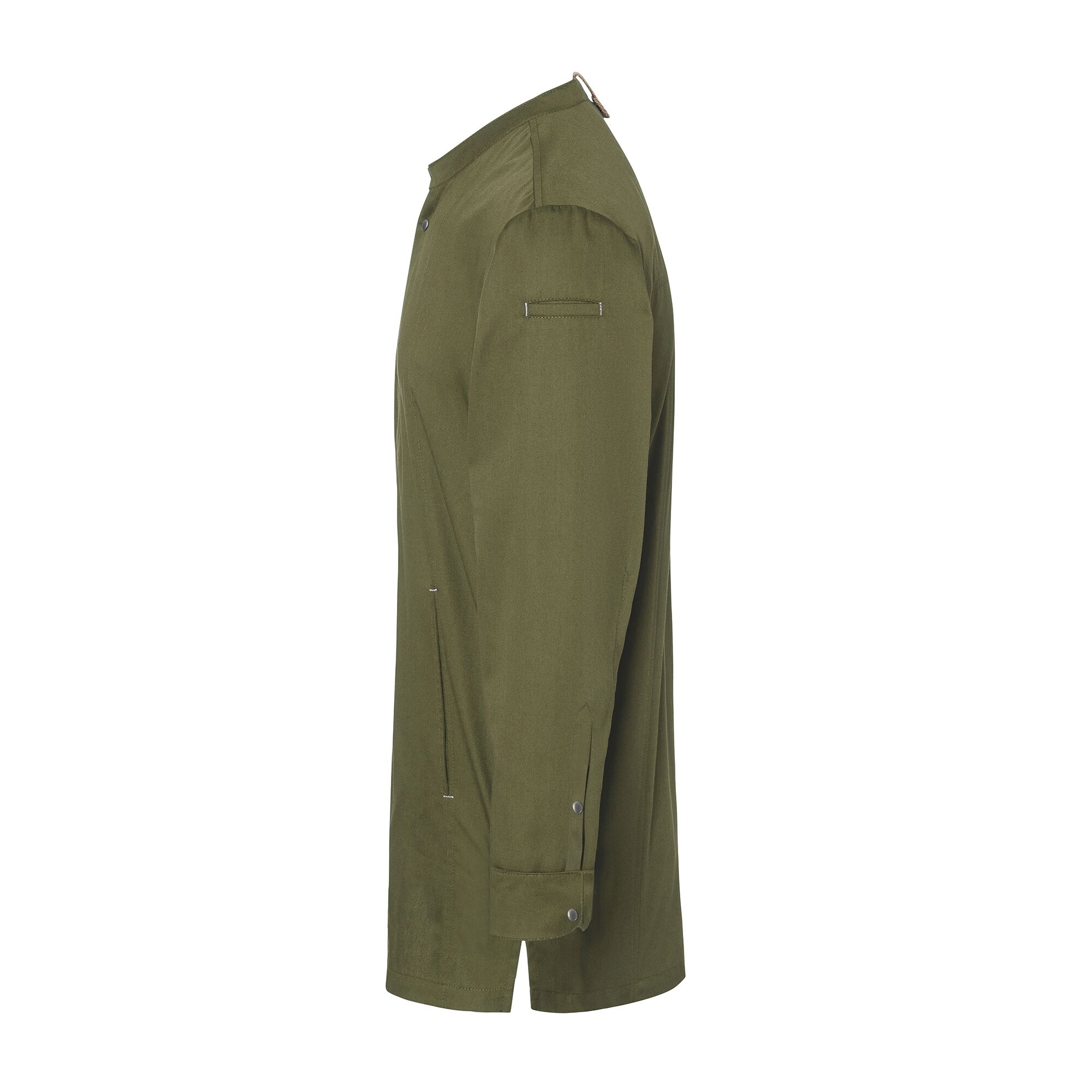 KARLOWSKY | GREEN-GENERATION Chef Jacket – Moss Green - Size 46 - Recycled Polyester