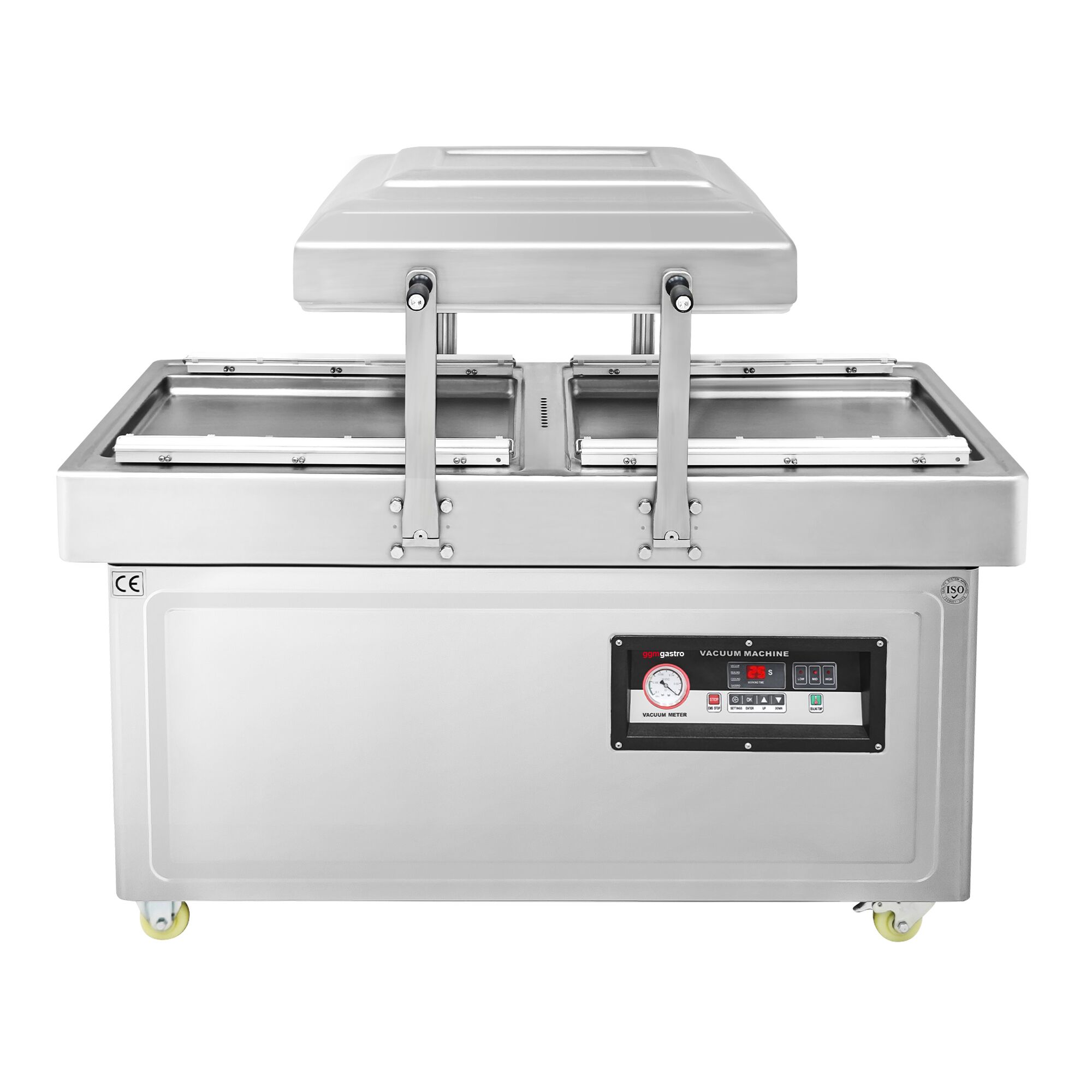 Machine sous vide à double cloche – 20 m³/h – 750 watts