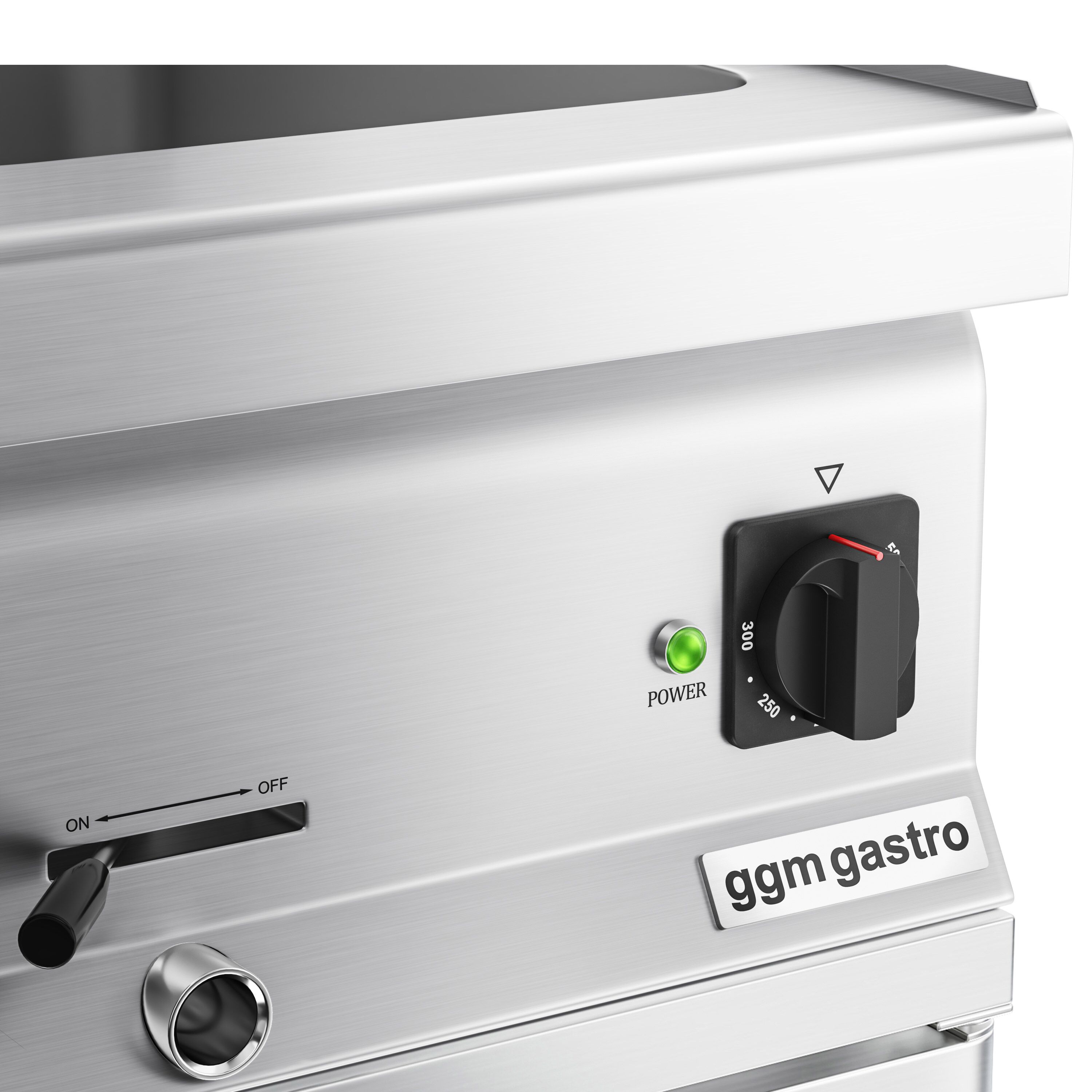 Bain-marie électrique – 1,2 kW – 1 × GN 1/1 ou 2 × GN 1/2 – avec soubassement incluant 1 porte