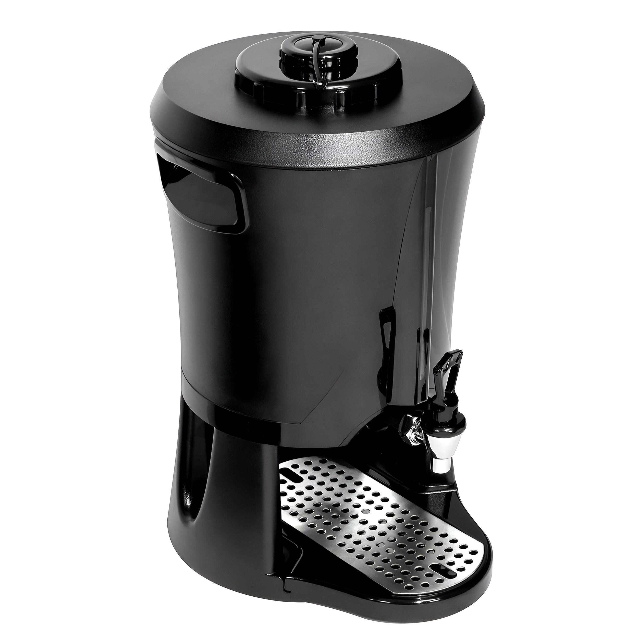 Commercial Bulk Coffee Brewer - 2x 5.0L - 9 kW - with direct water connection & hot water tap - incl. 2 thermal containers