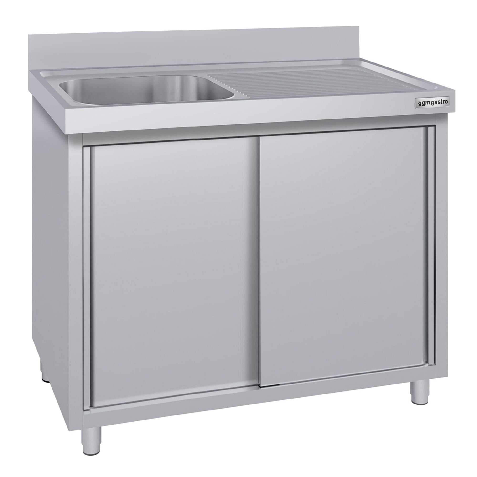 Meuble évier ECO - 1000 x 700 mm - avec 1 bac à gauche
