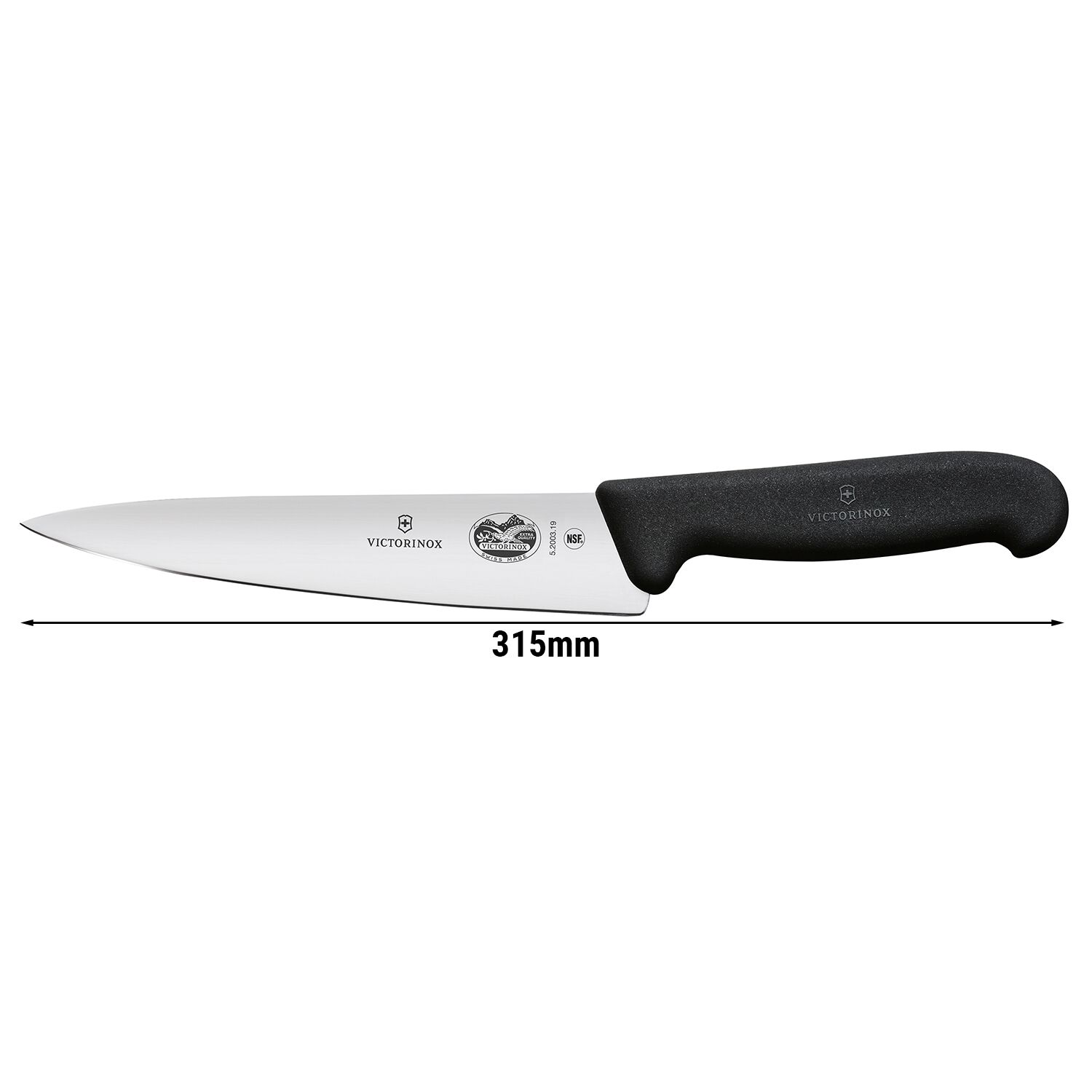 VICTORINOX | FIBROX - Couteau de chef - Lame: 190 mm