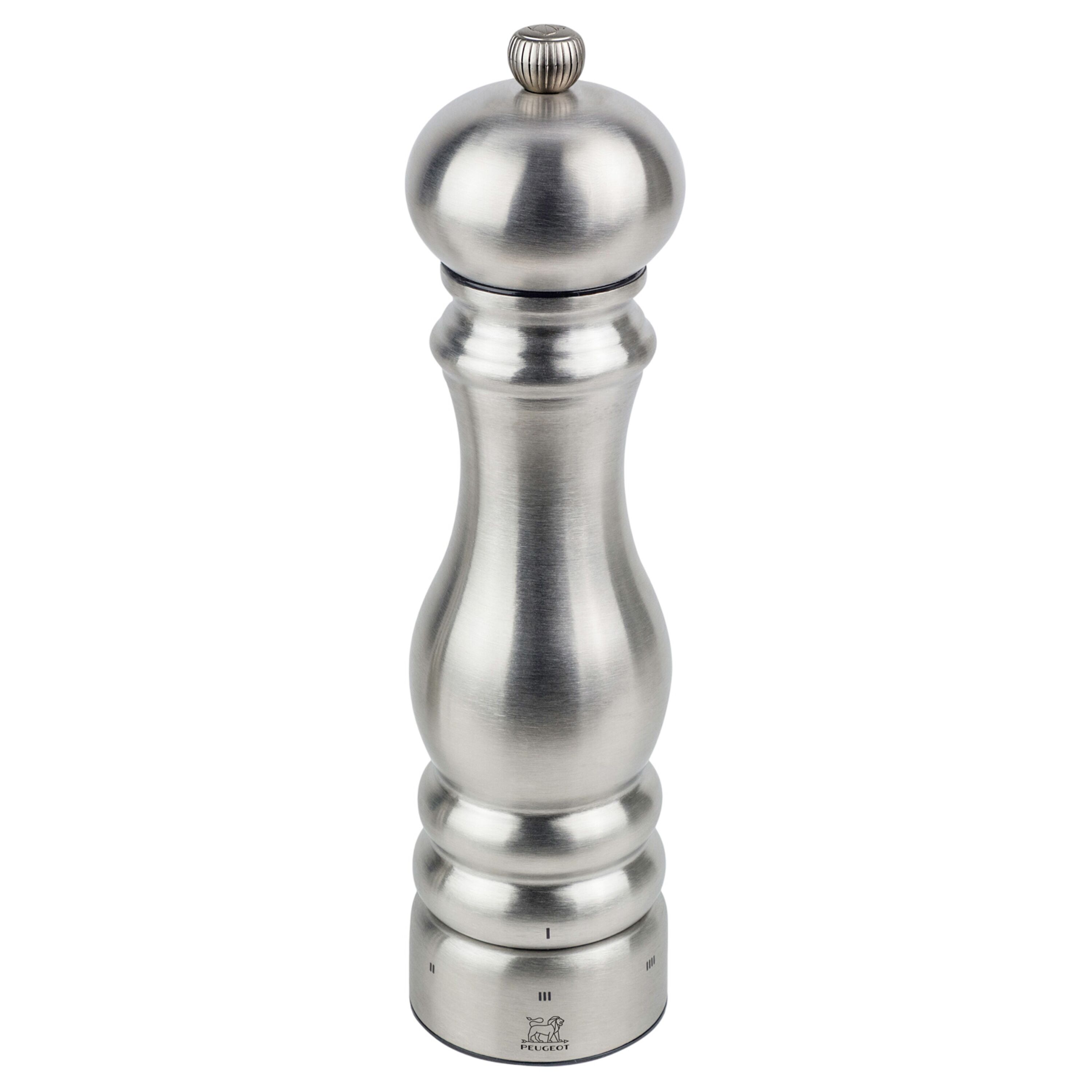 (6 pièces) PEUGEOT | PARIS CHEF – Moulin à poivre – u’Select – Inox – Hauteur : 220 mm