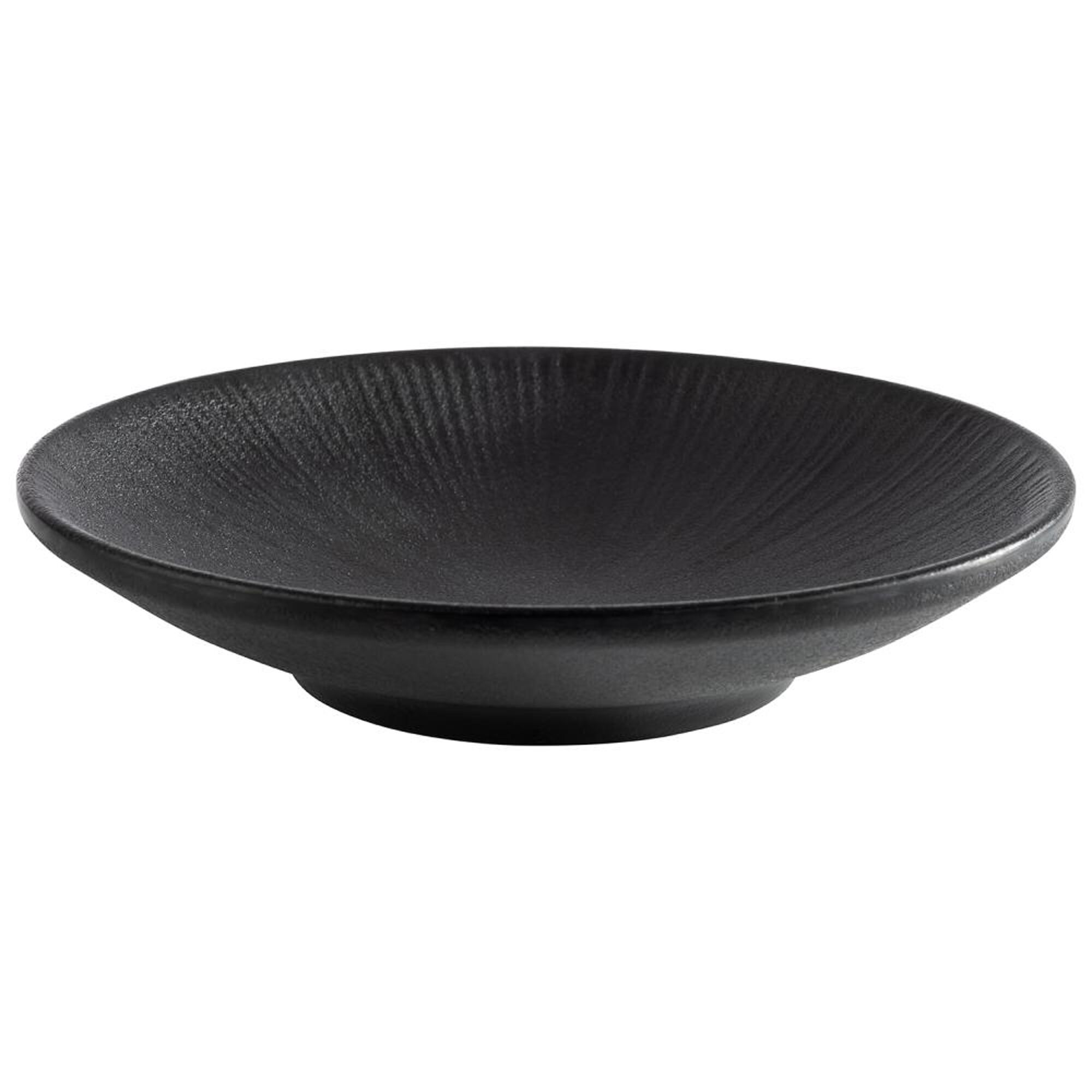 (6 pièces) NERO - Assiette - Mélamine - Ø 150 mm