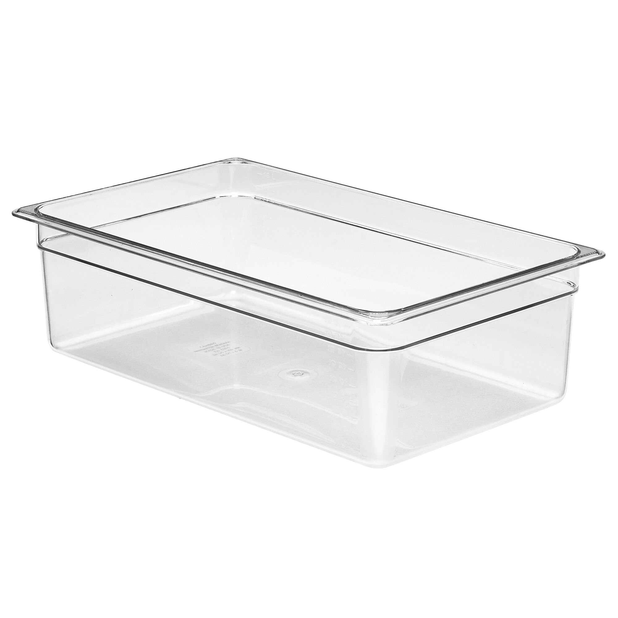 (6 Stück) CAMBRO | Camview® - Copolymer-Behälter GN 1/1 - Transparent - Höhe: 150mm - BPA-Frei