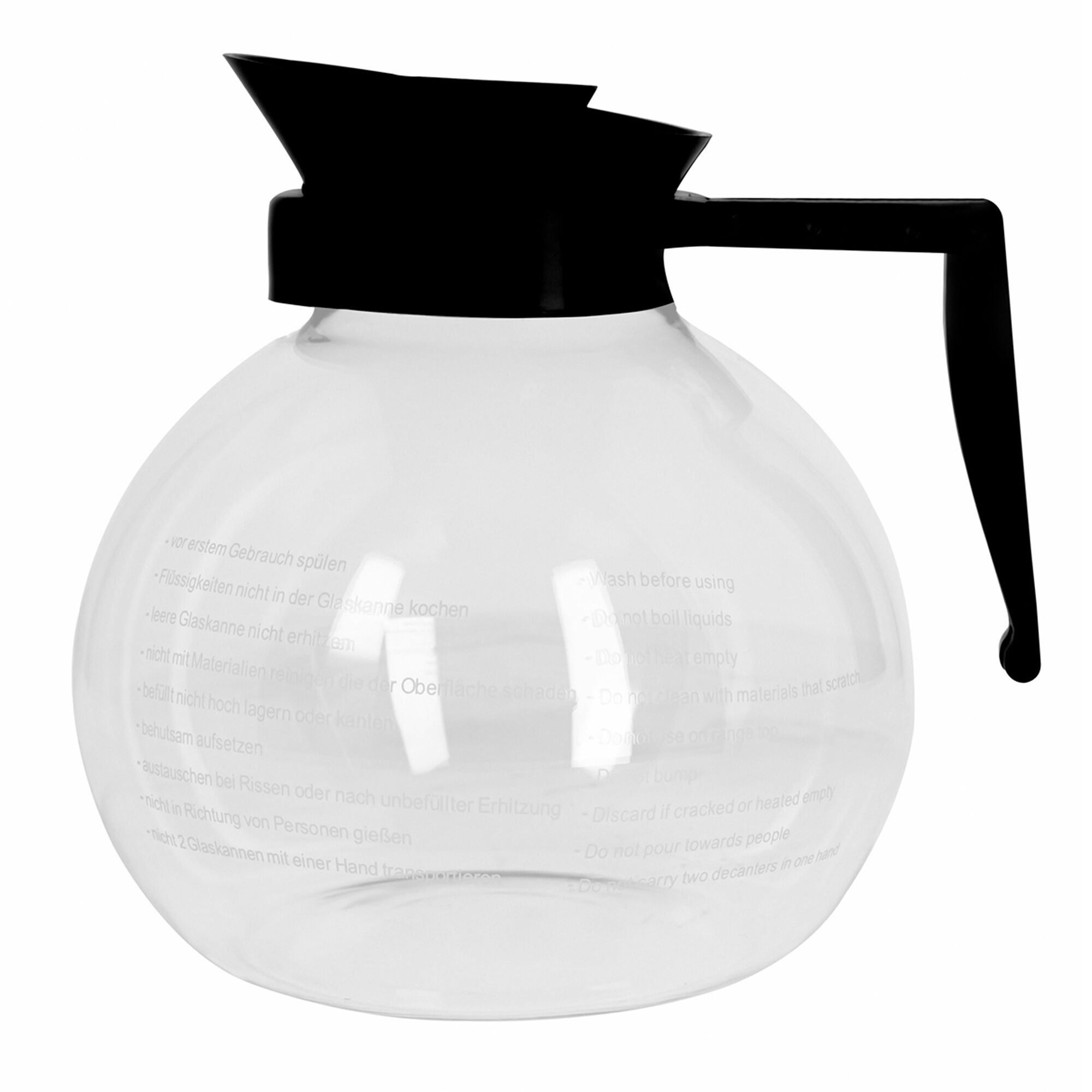 Coffee Pot - Glass - 165x200x170mm - 1.7L - for Filter Coffee Maker FIKAMAV17 - heat-resistant