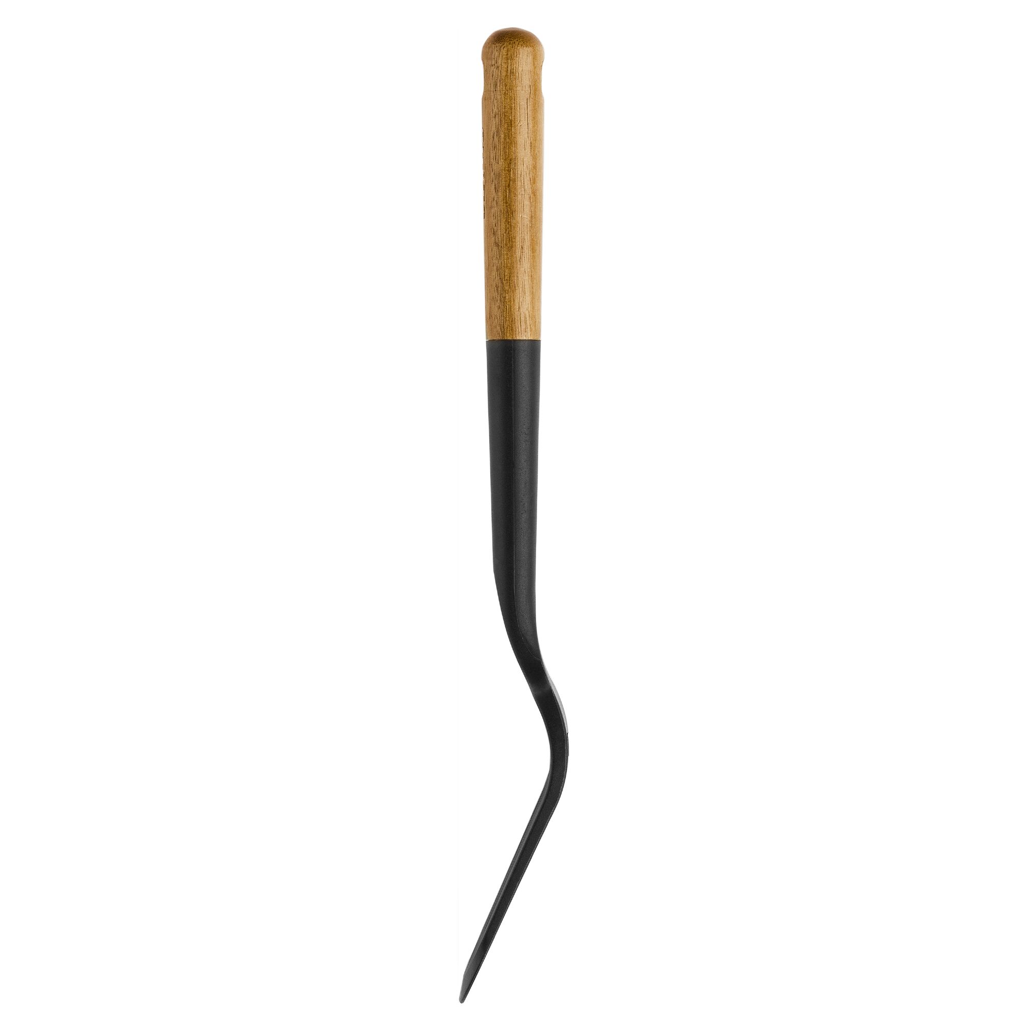 STAUB | Turner Spatula – 31 cm - Silicone - Black - Acacia Wood Handle - Nonstick Safe