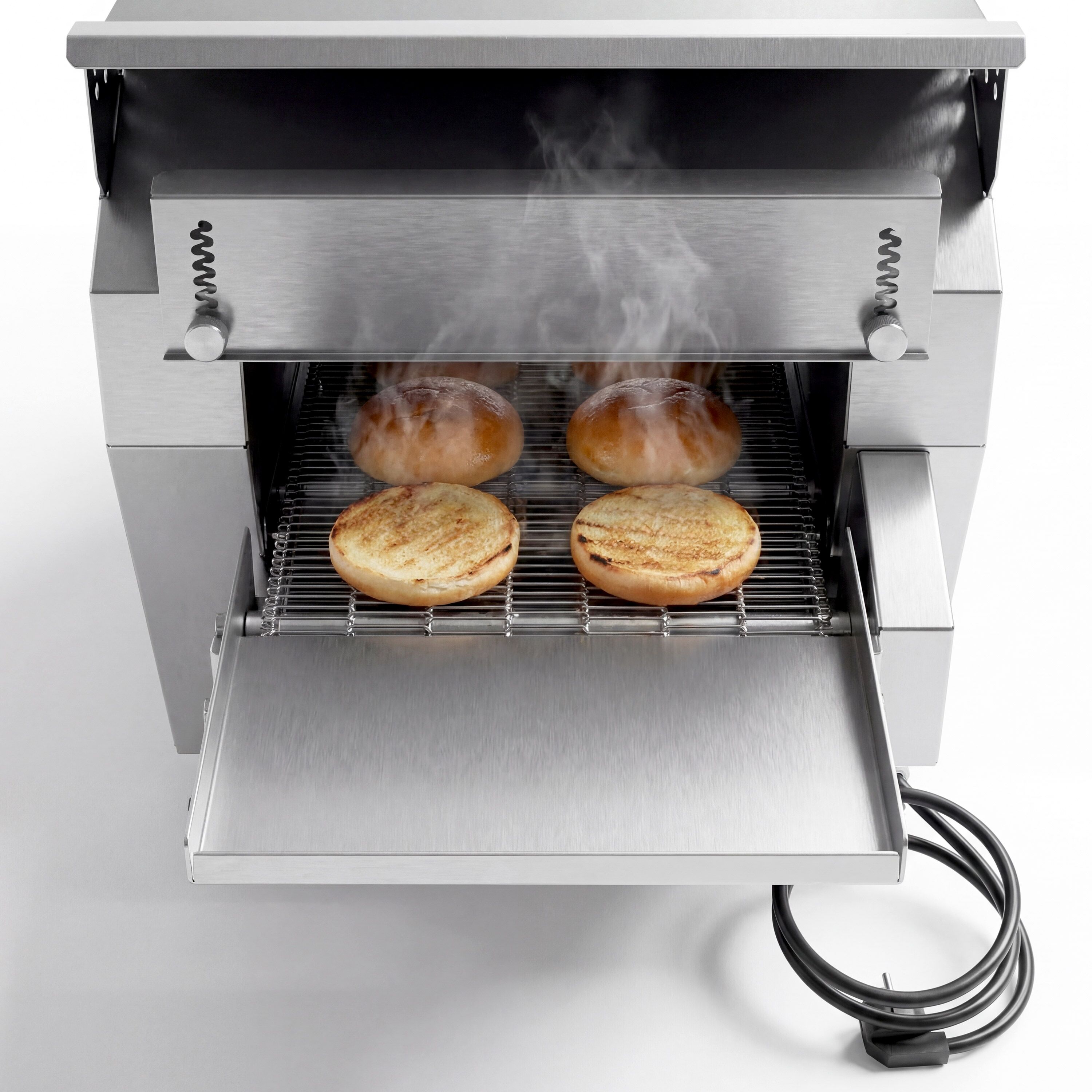 Gril électrique professionnel continu - 3,60kW - à poser - P1150mm