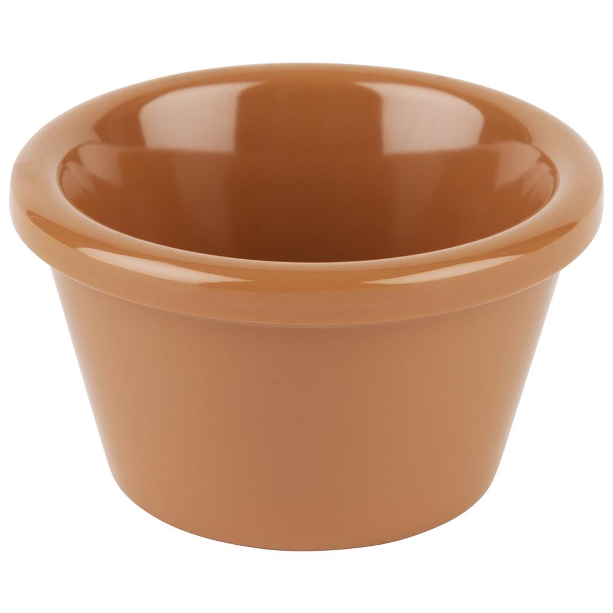 (24 pièces) Coupelles à sauce - CASUAL - Melamine - 40 ml - Ø 60 mm - Terracotta