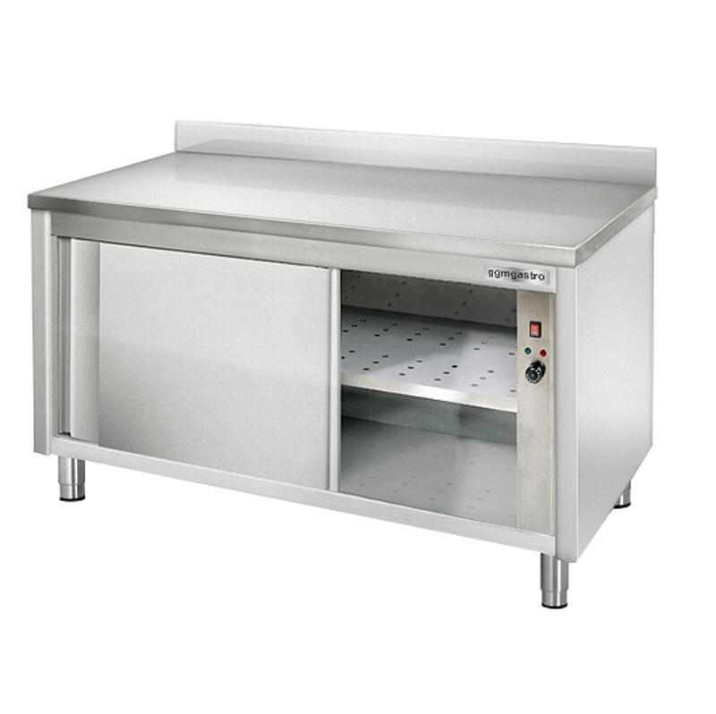 Wärmeschrank ECO - 1,6 m - mit Aufkantung