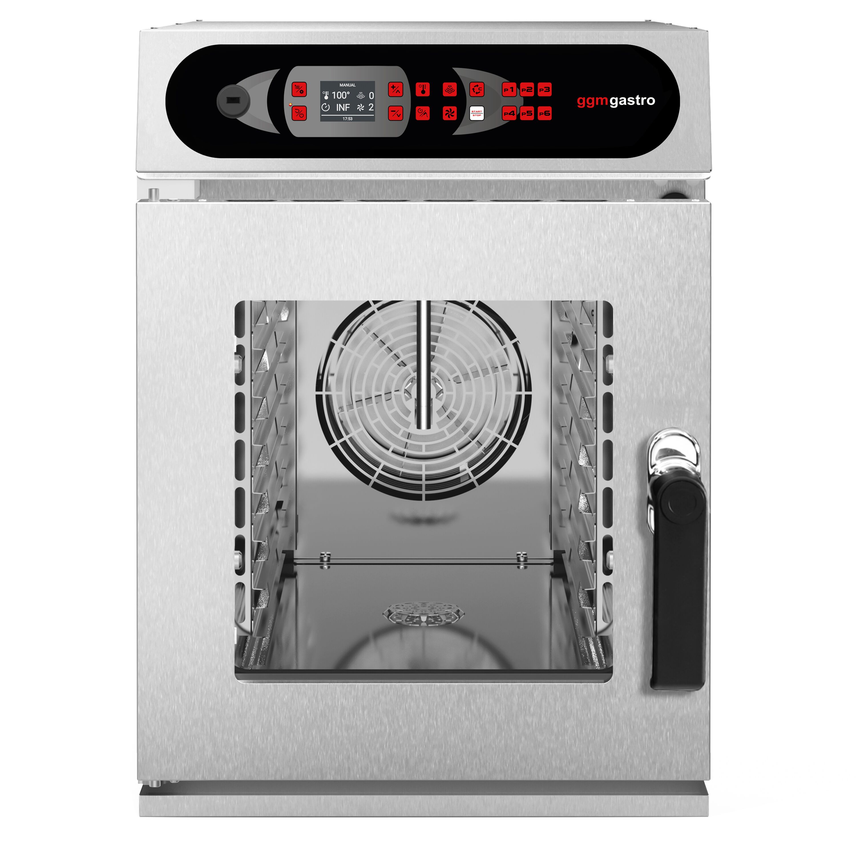 Four mixte - numérique - 6 x GN 1/1 - avec système de lavage et sonde de température