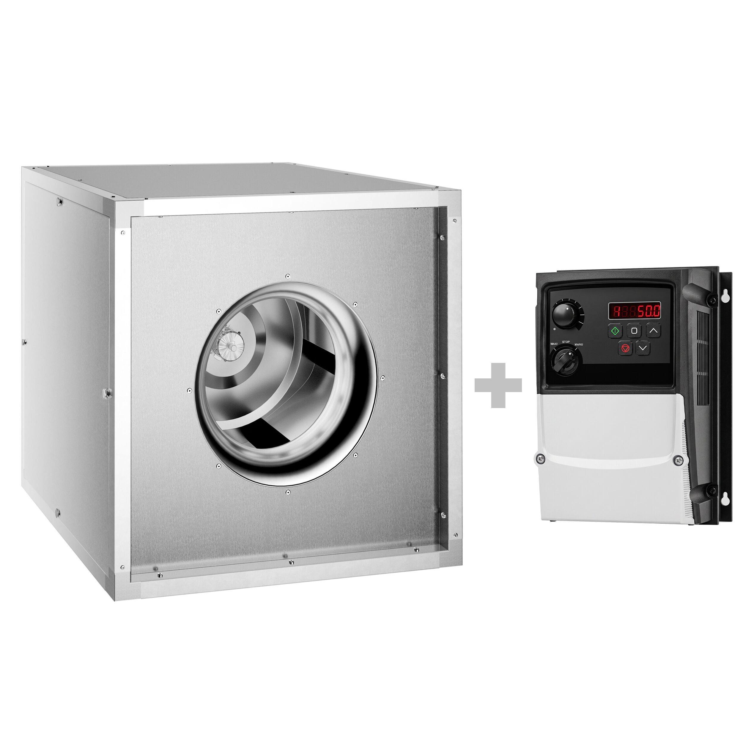 Airbox Pro mit energieeffizientem EC-Motor - 10000 m³ pro Stunde - 230 Volt