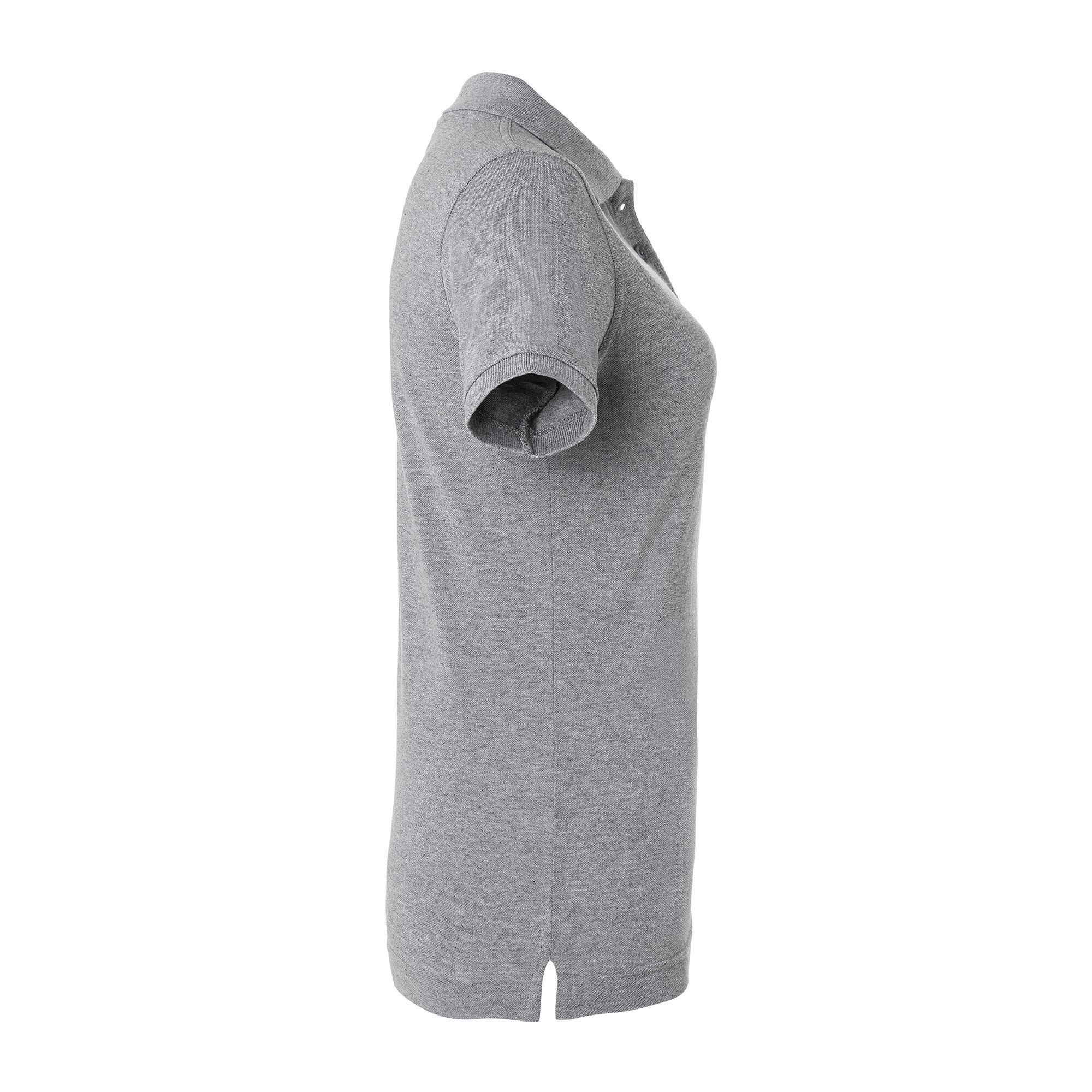 KARLOWSKY | Ladies Workwear Polo Shirt Basic – Light Grey - 3XL - 100% Cotton - 60°C Wash