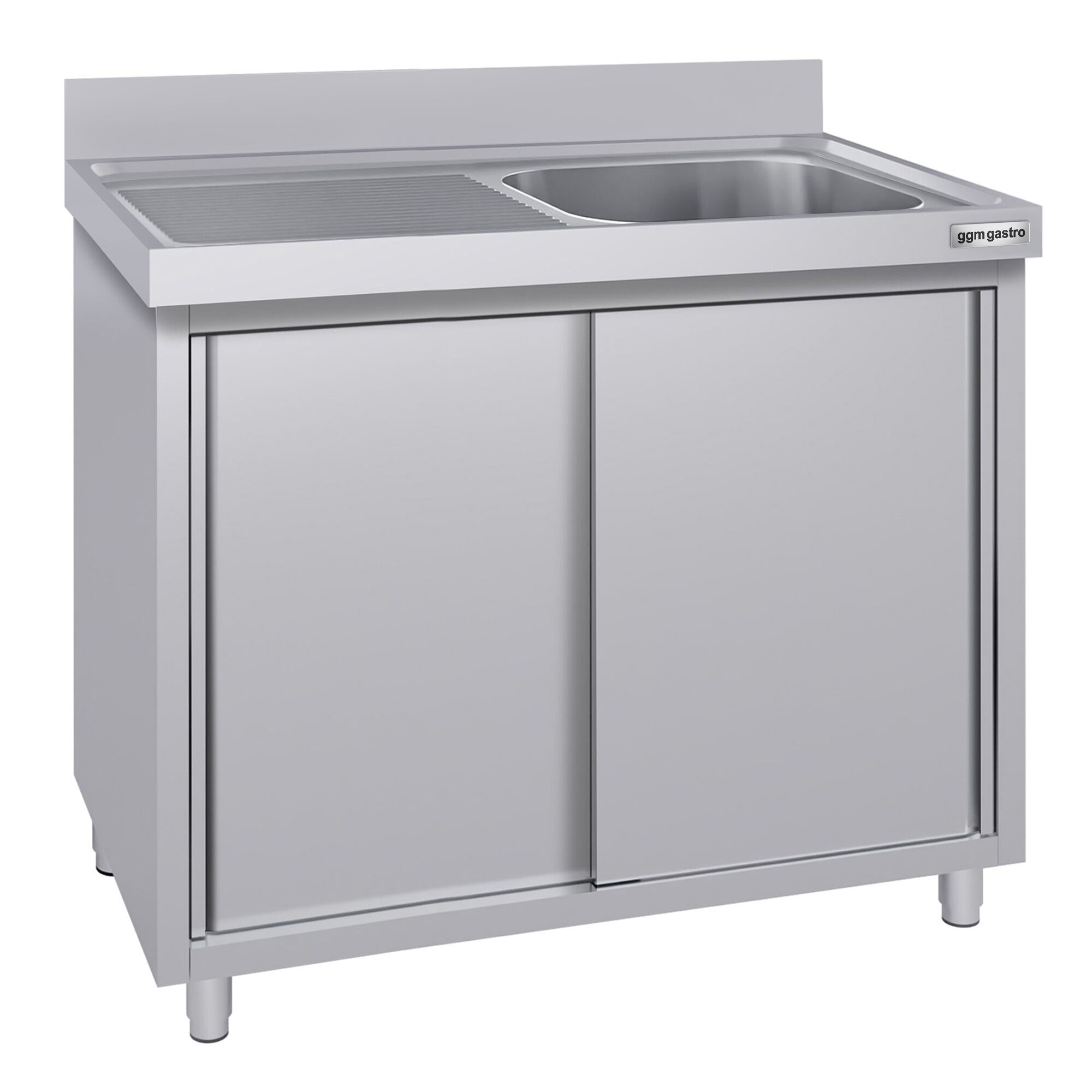 Meuble évier ECO - 1200 x 700 mm - avec 1 bac à droite