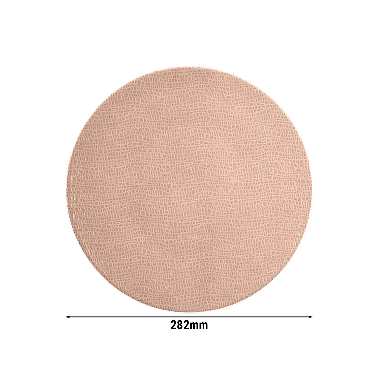 (6 pièces) SELTMANN WEIDEN | Assiette coupe – plate – Ø 280 mm – Rose ancien