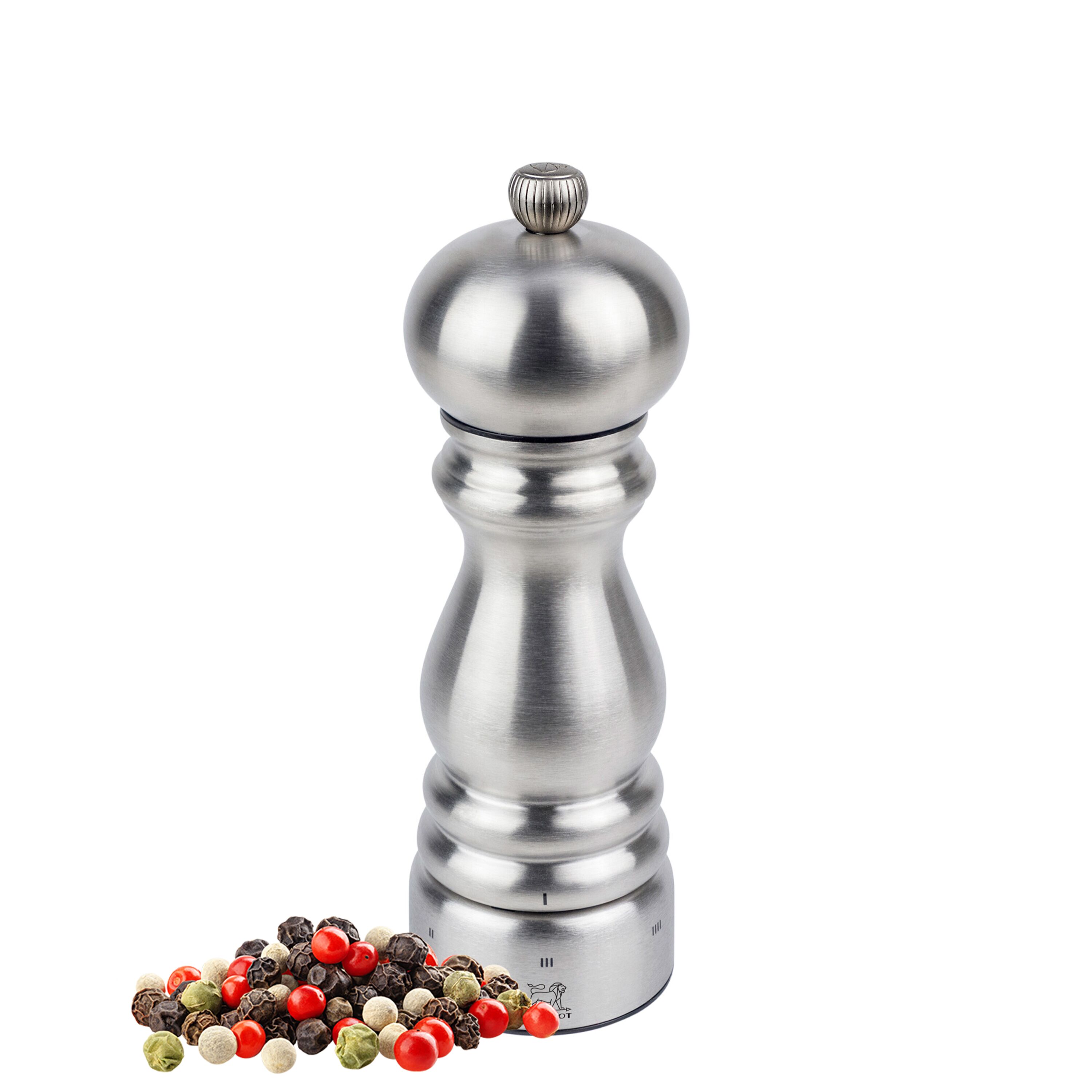 (6 pièces) PEUGEOT | PARIS CHEF – Moulin à poivre – u’Select – Inox – Hauteur : 180 mm