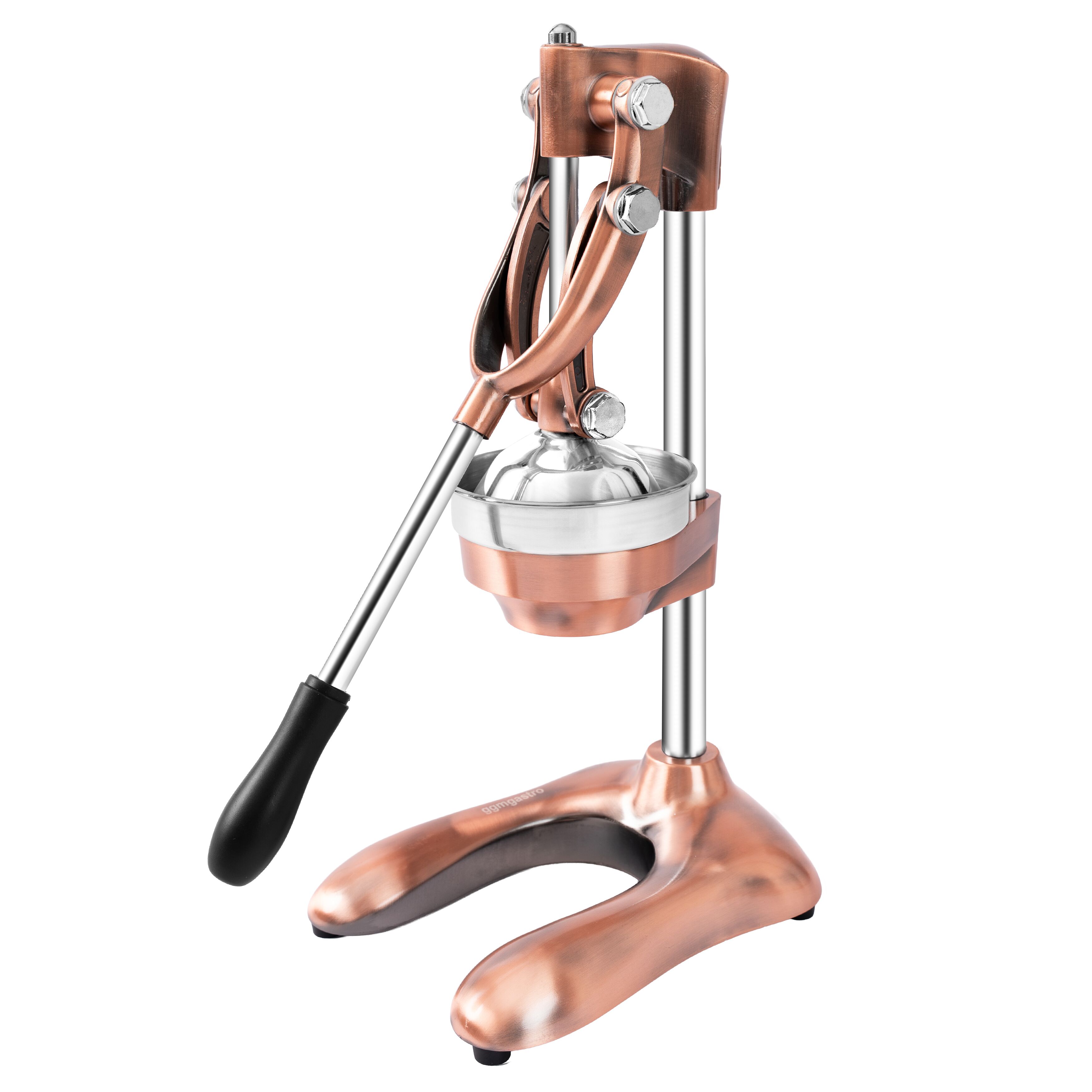 Presse-agrumes manuelle - avec 3 filtres - Bronze