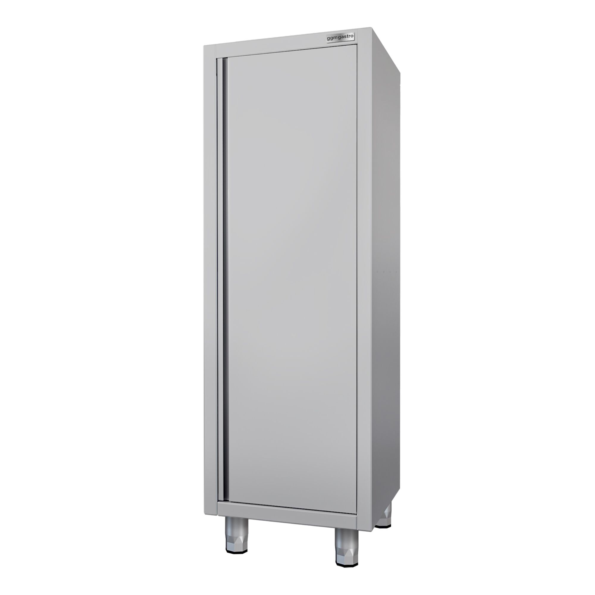 Armoire haute en inox ECO - 600x600mm - 1 porte battante - Hauteur: 1800mm