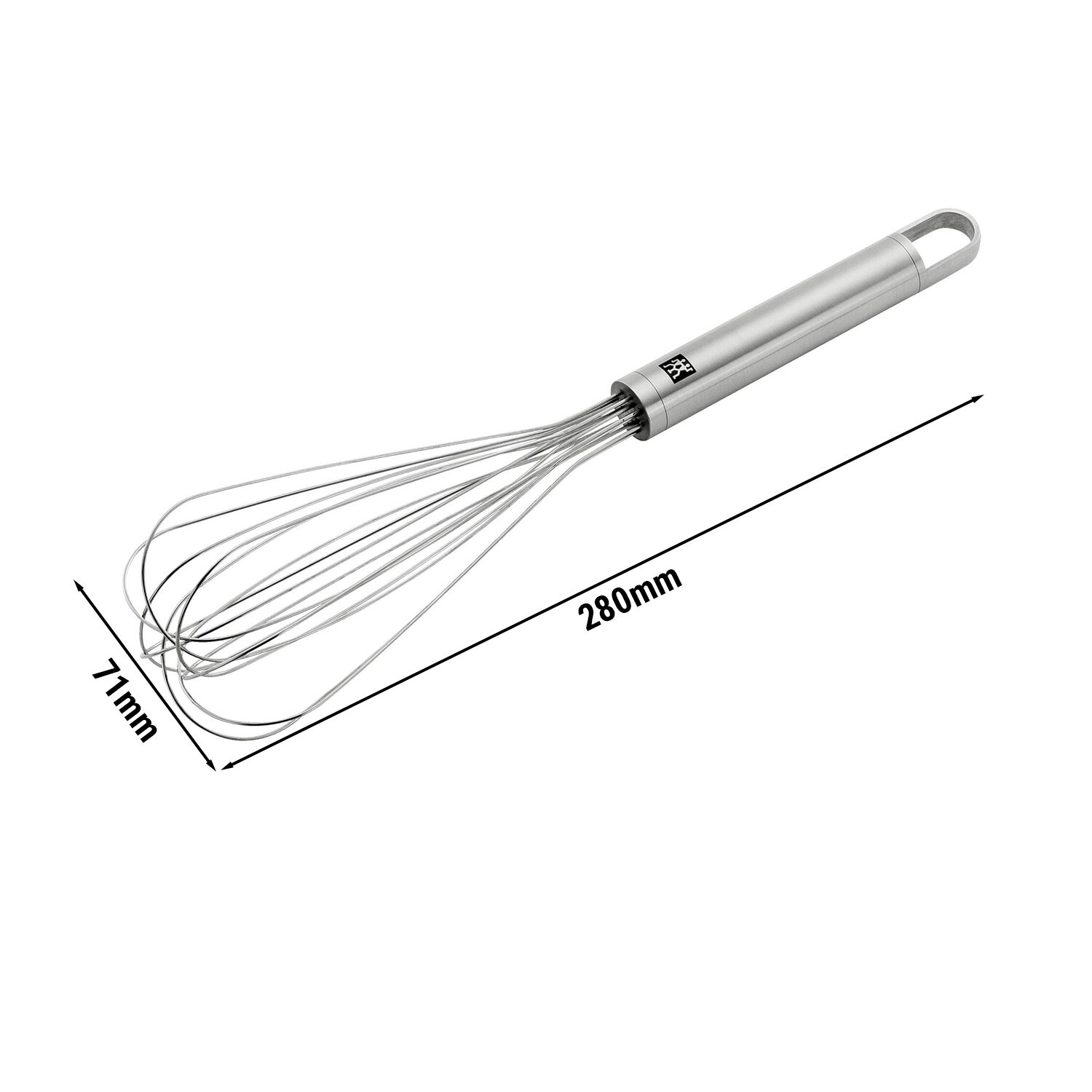 ZWILLING | Balloon Whisk – 8‑Star Loops for Extra Foam - 280 mm - Stainless Steel