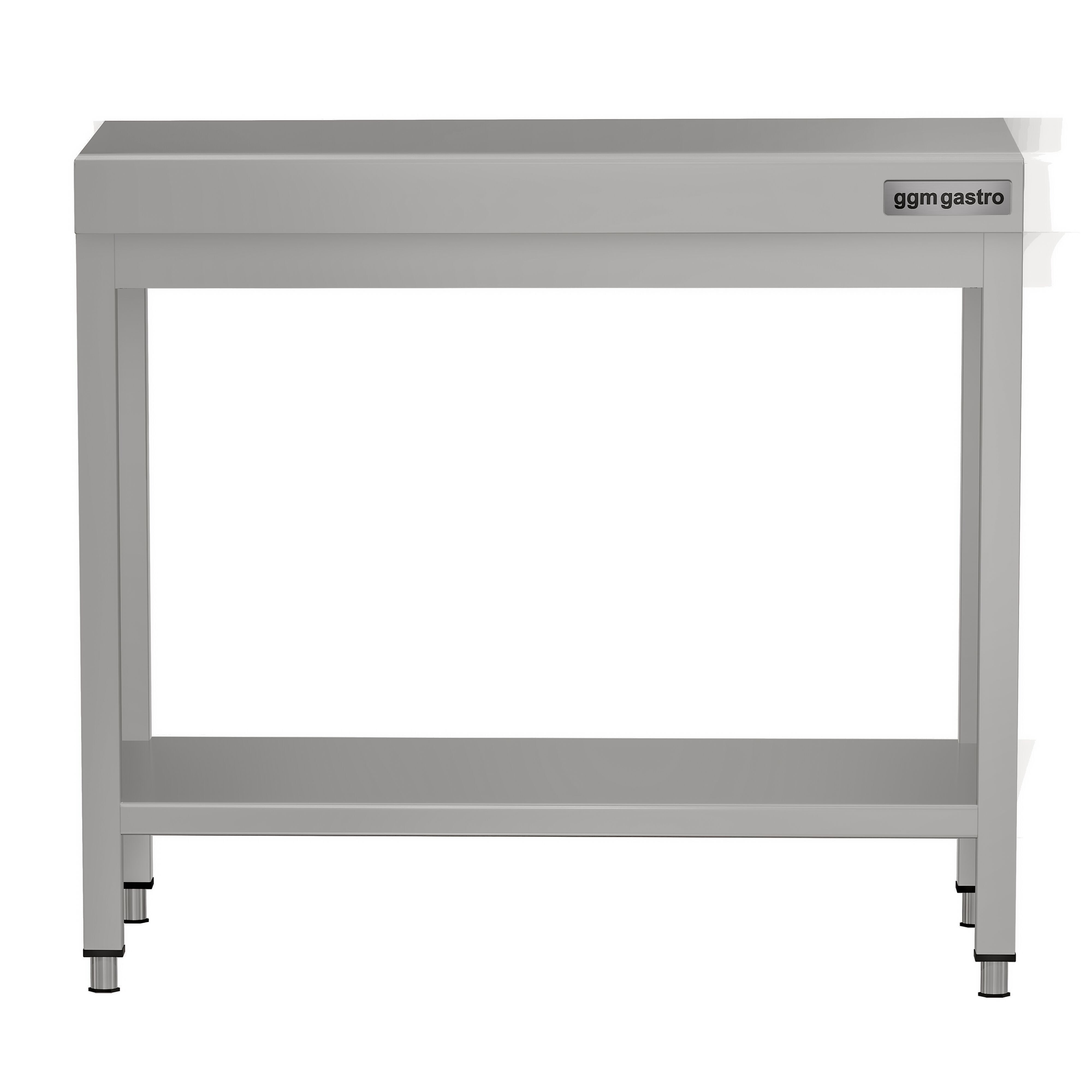 Table de travail en inox ECO – 700 × 600 mm – avec tablette inférieure