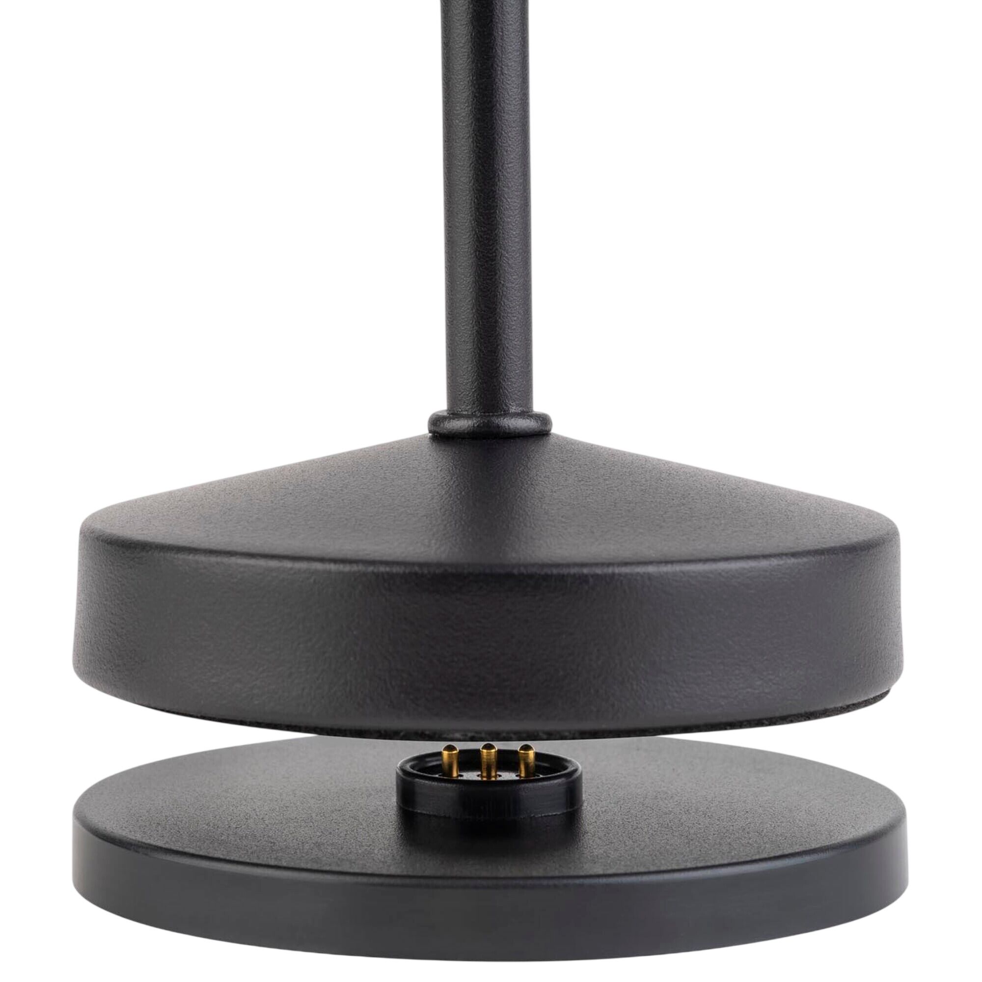 (4 pièces) Lampe de table – ALVA – dimmable en 3 niveaux – Ø 80 mm – Noir