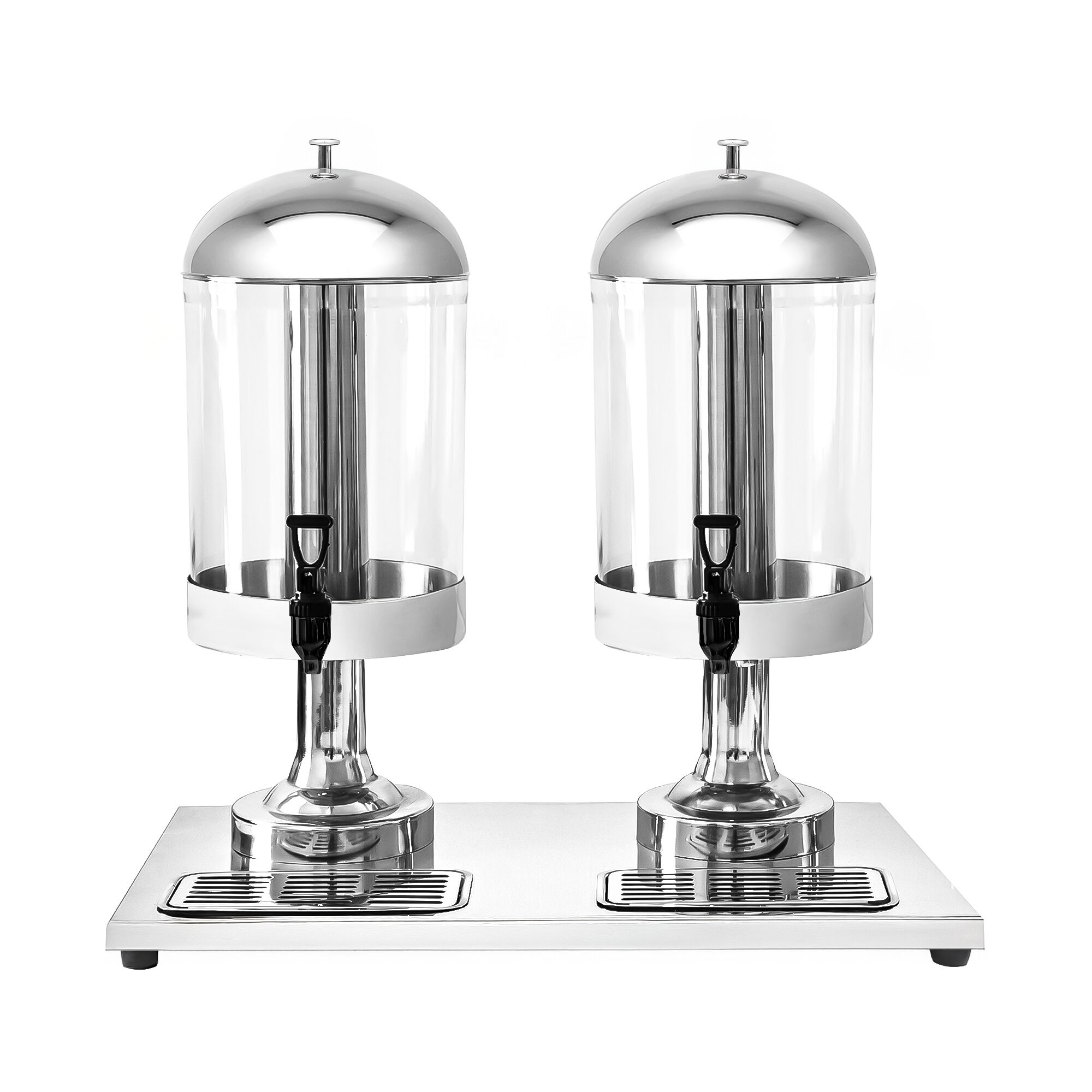 Distributeur de jus - 2 x 8 litres - inox