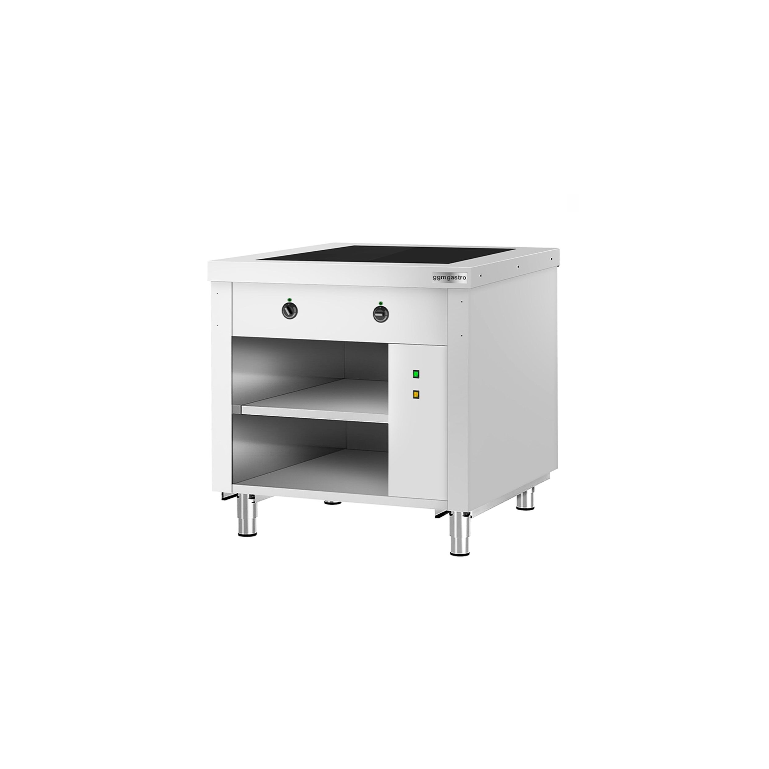 Buffet chaud KOPENHAGEN - 910mm - avec plaque chauffante