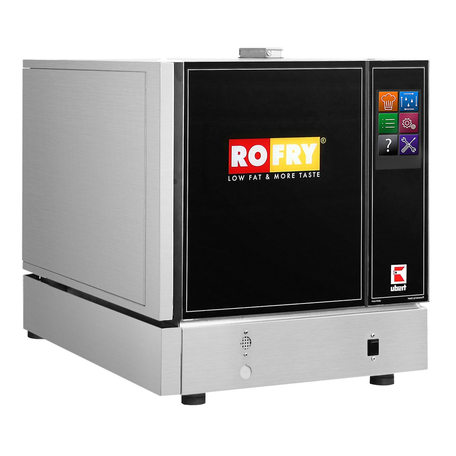 UBERT | Friteuse à air chaud RoFry (Airfryer) - 15,5 kW - chargement à droite