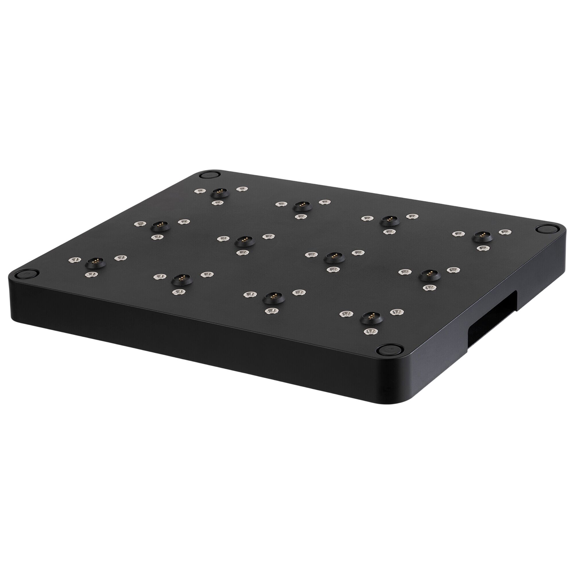 Station de charge 12 ports - ABS plastique - 430x330x45mm - Noir - incl. prise secteur, 2 télécommandes avec piles