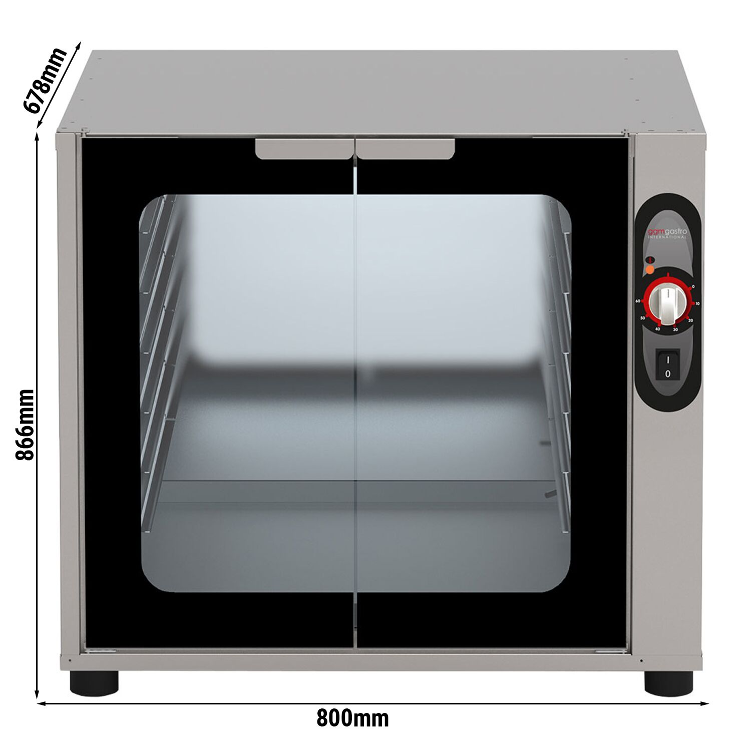 Armoire de fermentation - Manuel - 8x EN 600x400mm ou GN 1/1