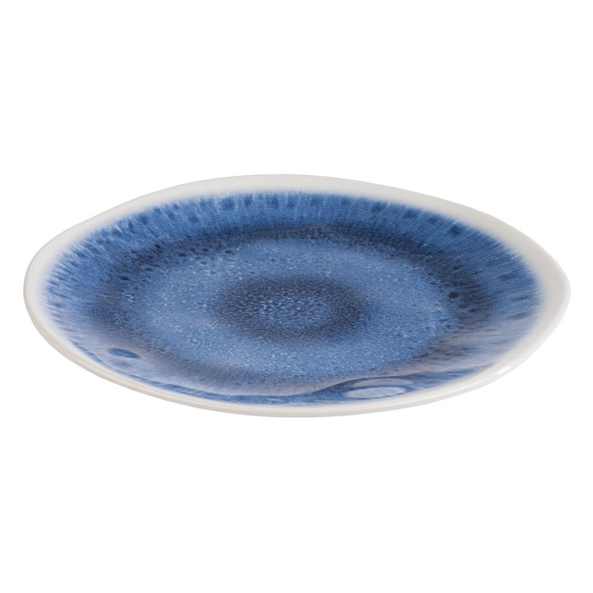 (6 pièces) BLUE OCEAN - Assiette - Mélamine - Ø 215 mm