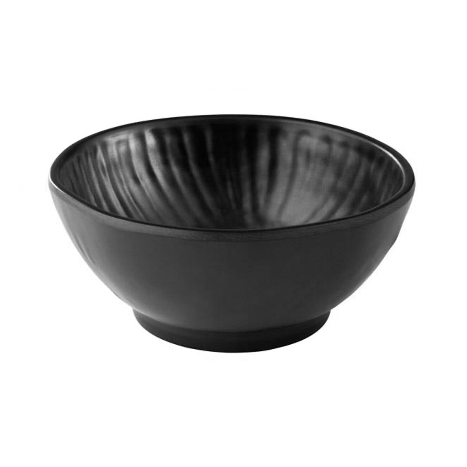 (6 pcs) Coupe - AIKO - Mélamine - 0,6L - carré - 160x160mm - Profondeur : 70mm - Noir