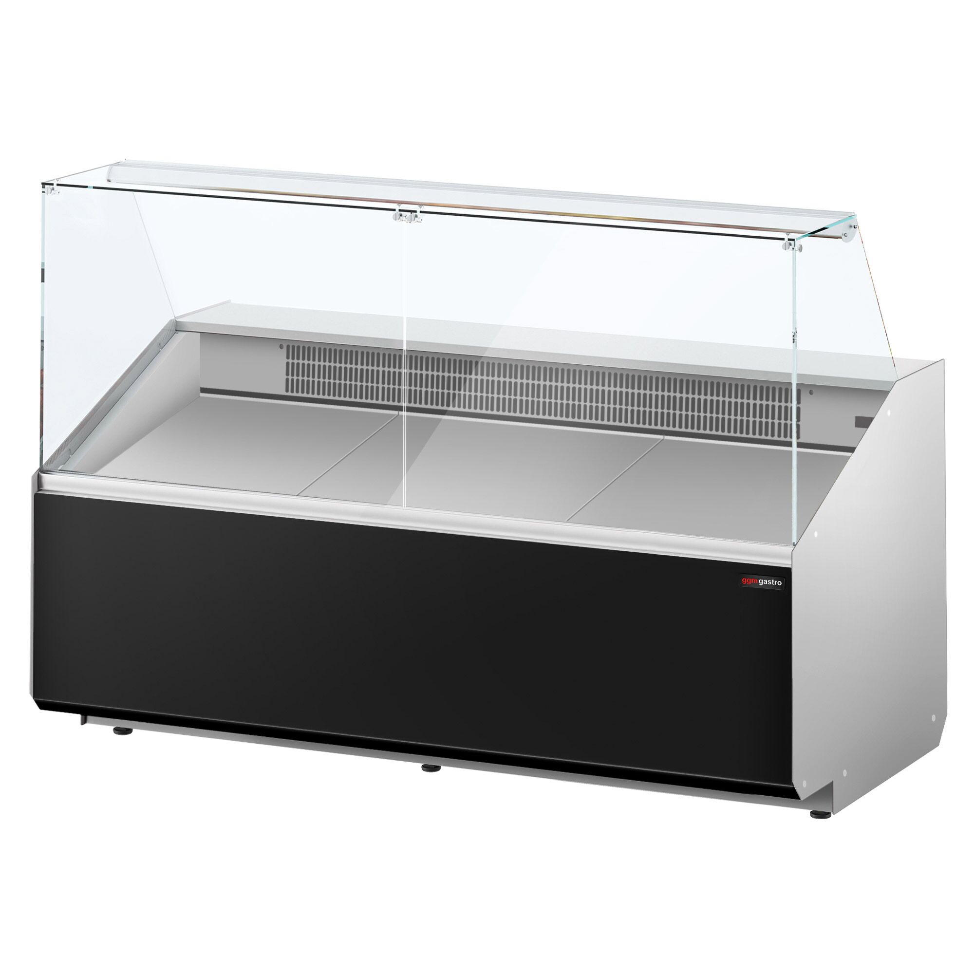 Serve Over Counter - 1881mm - black front - capacity 387 litres