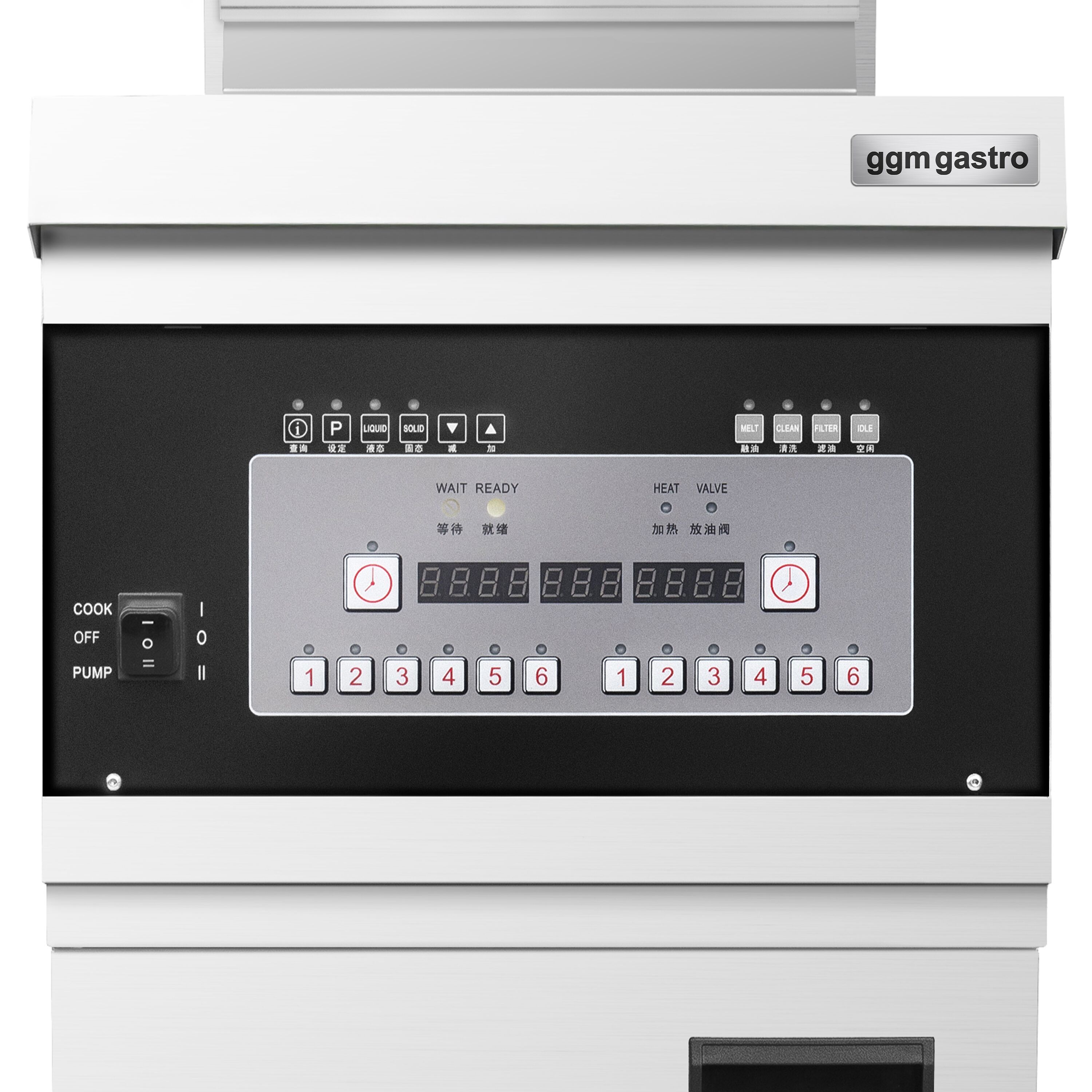 Friteuse électrique avec système de filtration – 26 litres – 14,2 kW – numérique