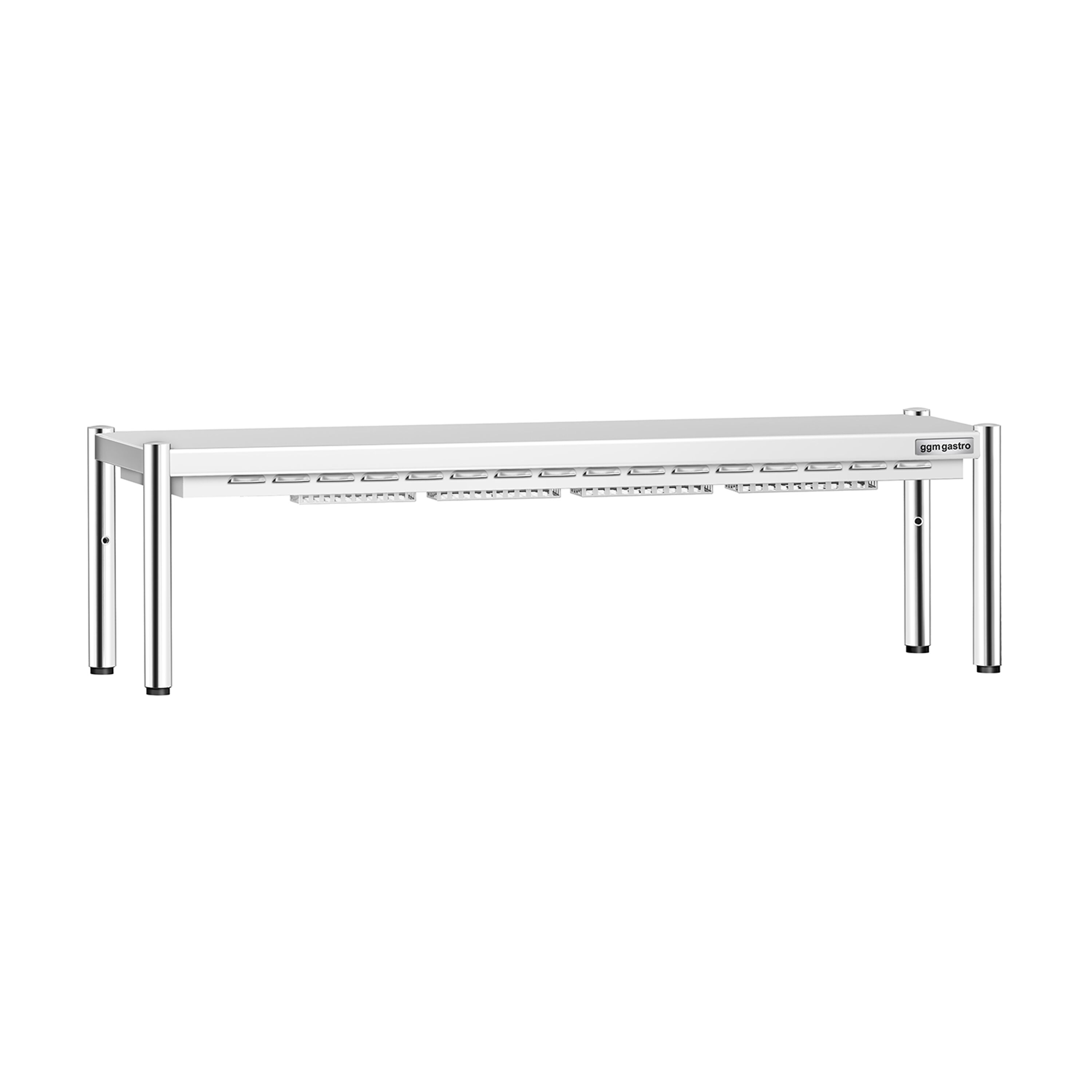Pont chauffant PREMIUM infrarouge - 1800x370mm - 1,4kW - 1 étage chauffant - réglable en hauteur