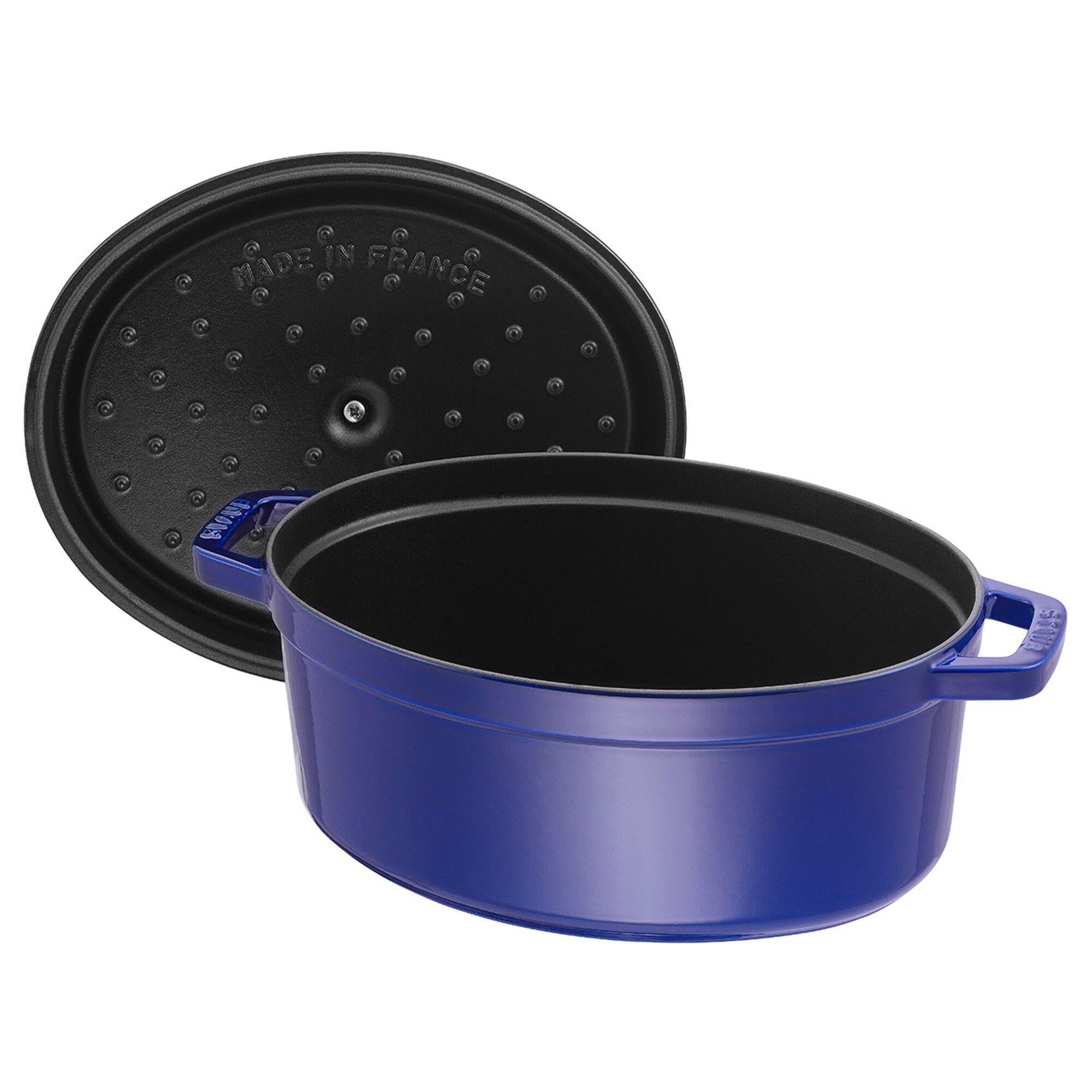 STAUB | LA COCOTTE - Cocotte - oval - 330mm - Gjutjärn - Mörkblå