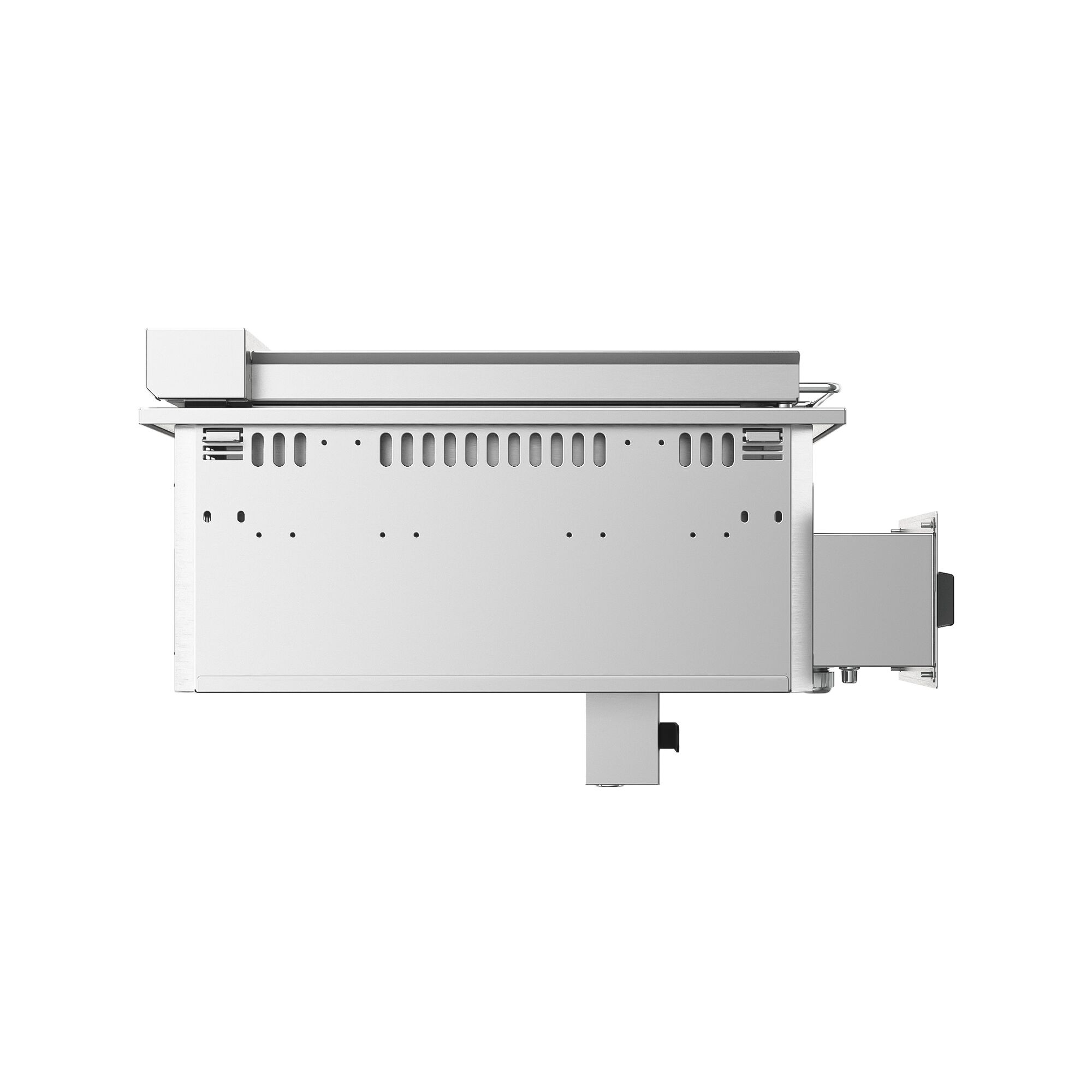 Grill à eau électrique encastrable professionnel - 3,75kW - à poser - P765mm