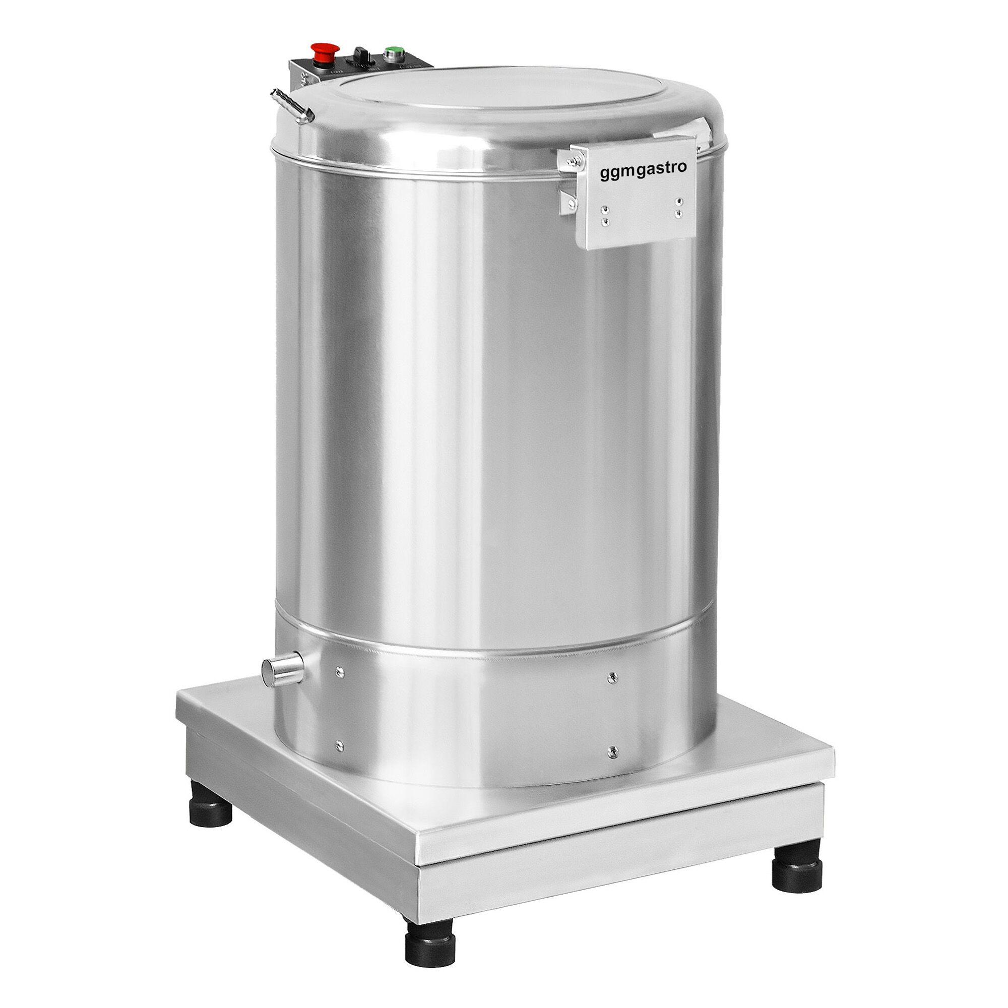 Essoreuse à salade professionnelle électrique - 70L - 140kg/h - 230V - 550W - 1400tr/min - Acier inoxydable