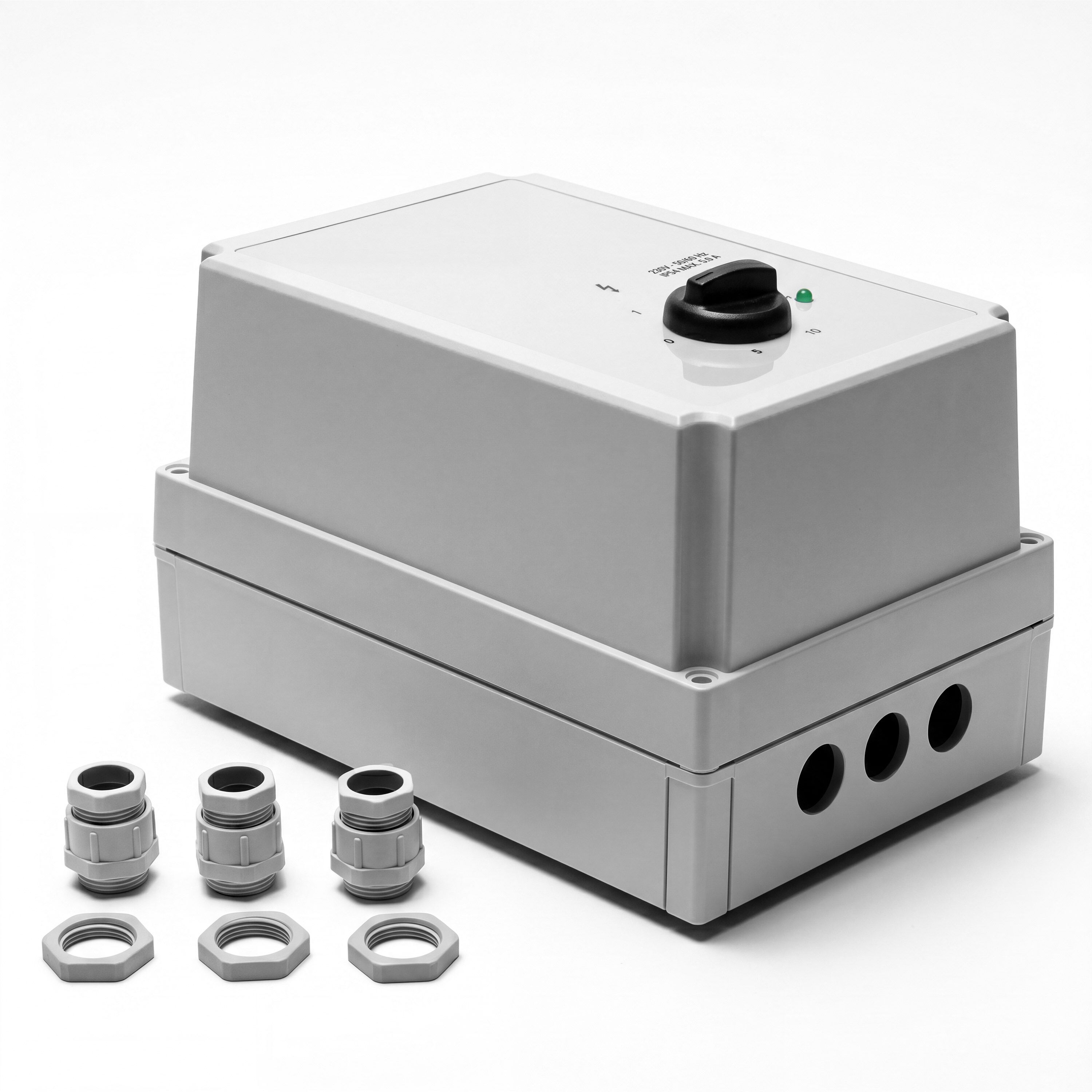 Varvtalsregulator med 5 steg - 230V - 5 A