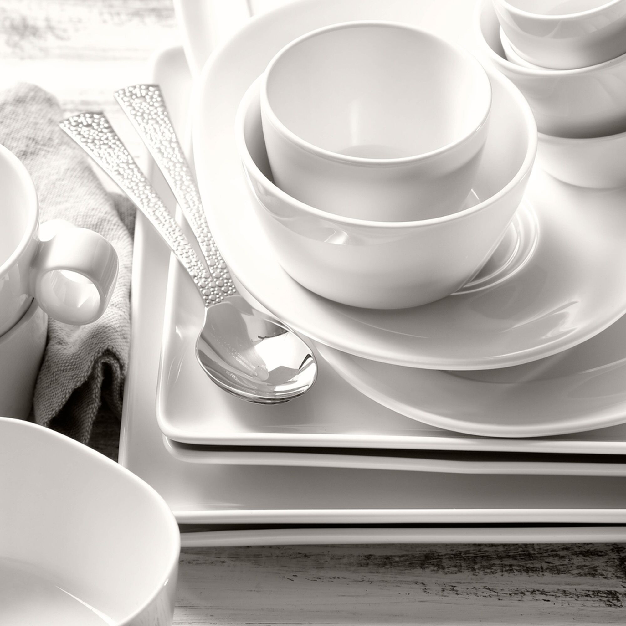(6 pcs) Coupe Lux - Porcelaine - 180ml - Ø 85mm - Ivoire