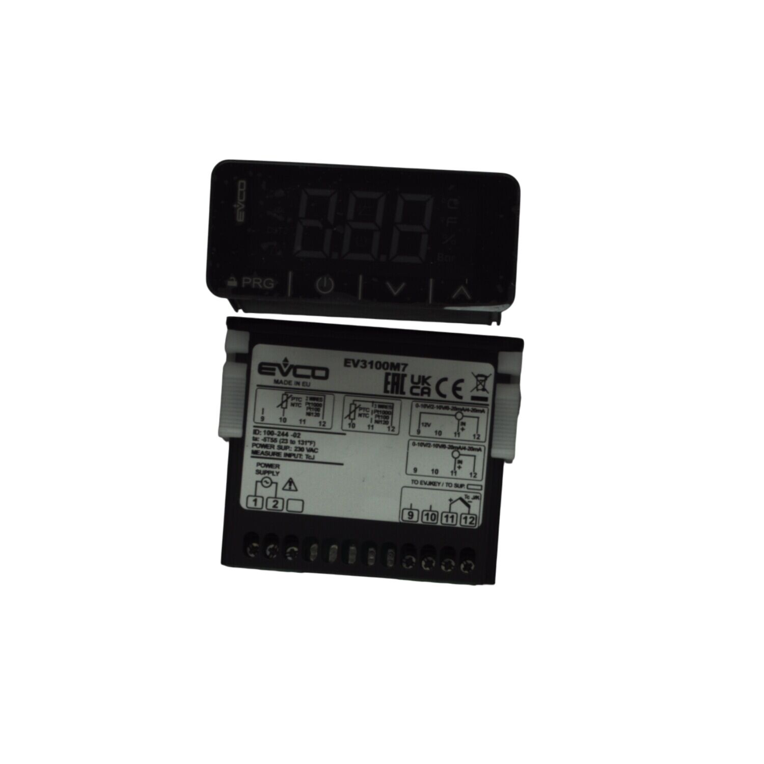 Digital temperaturdisplay - passar pizzaugnar serie GEP