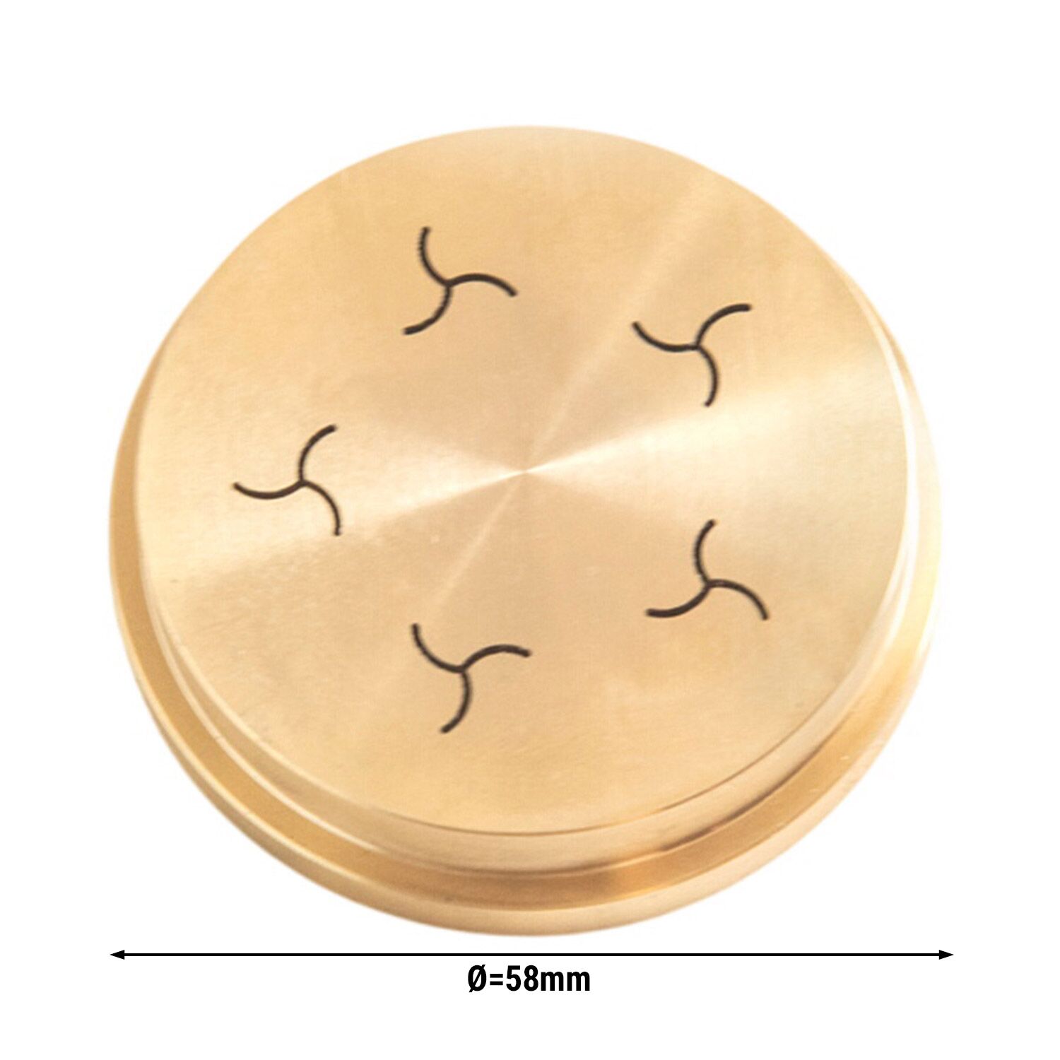 Pasta Die - Fusilli - 9mm - Ø 57mm - compatible with NMH13