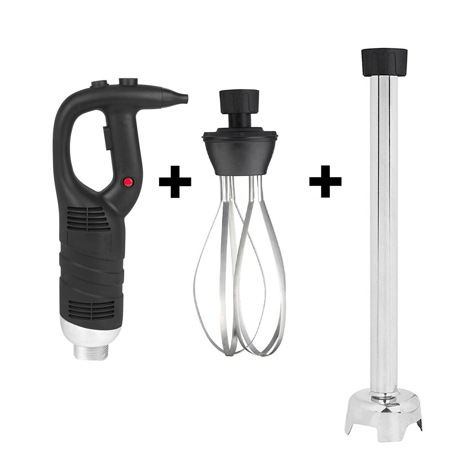 Mixeur plongeant professionnel Combi - pied démontable inclus - pied 500mm & Fouet - 450 W - 1 vitesse