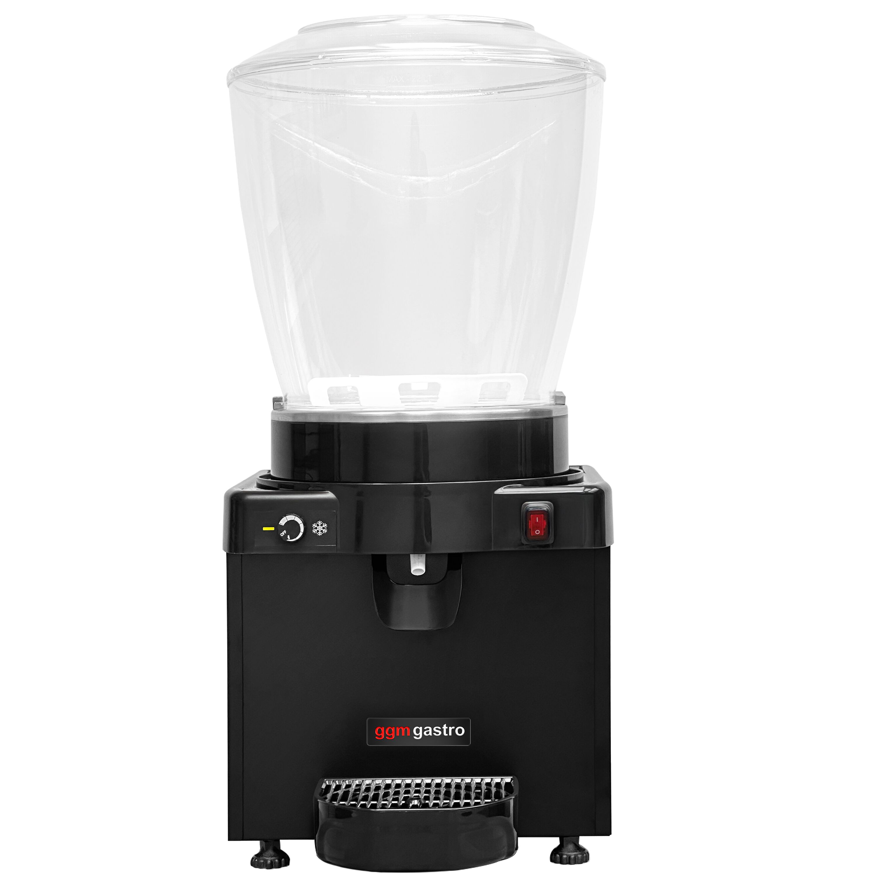 Distributeur d’Ayran / de Jus - 22 Litres - 500 Watt - Noir